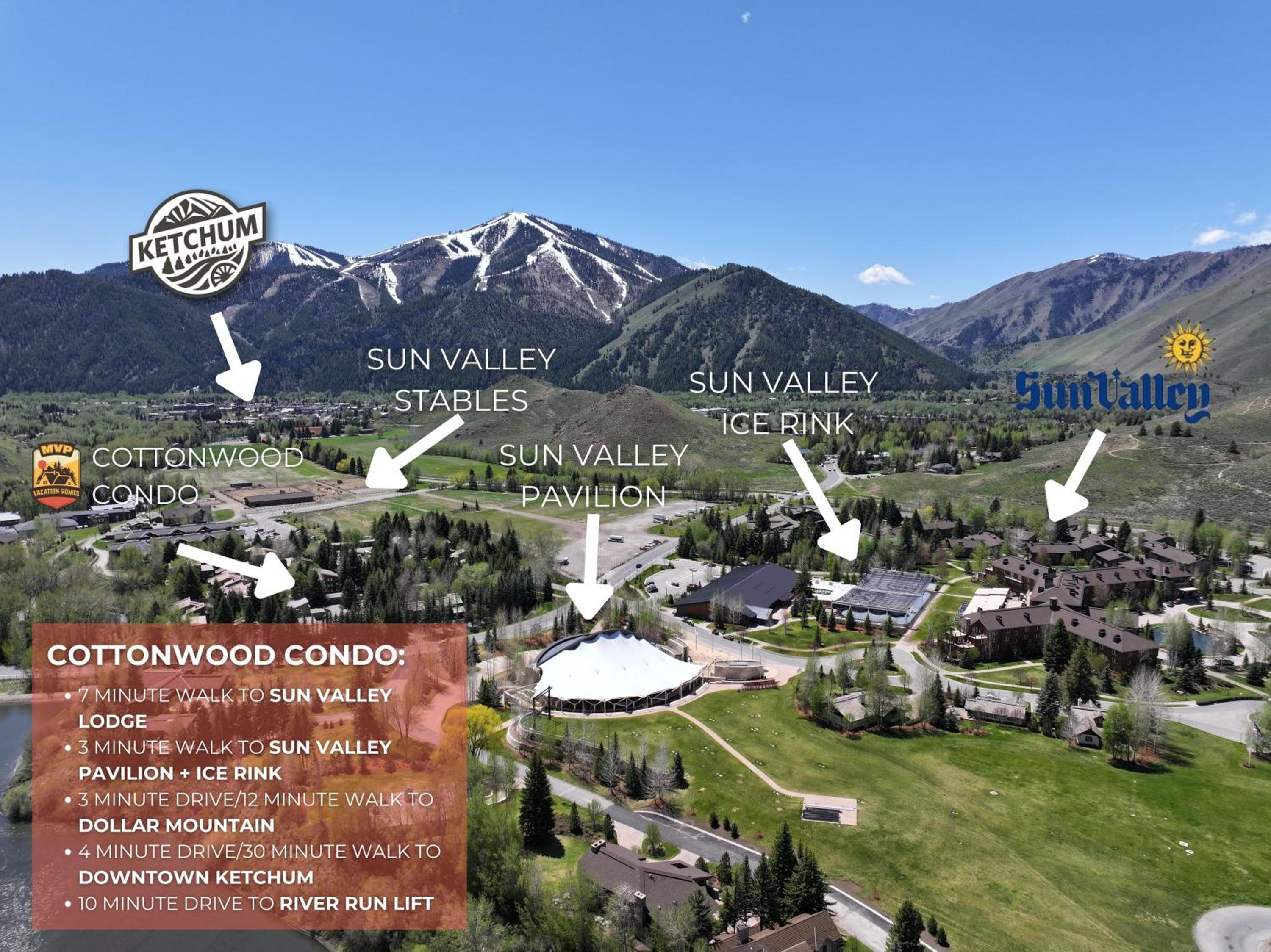 Cottonwood Condo in Sun Valley view 5