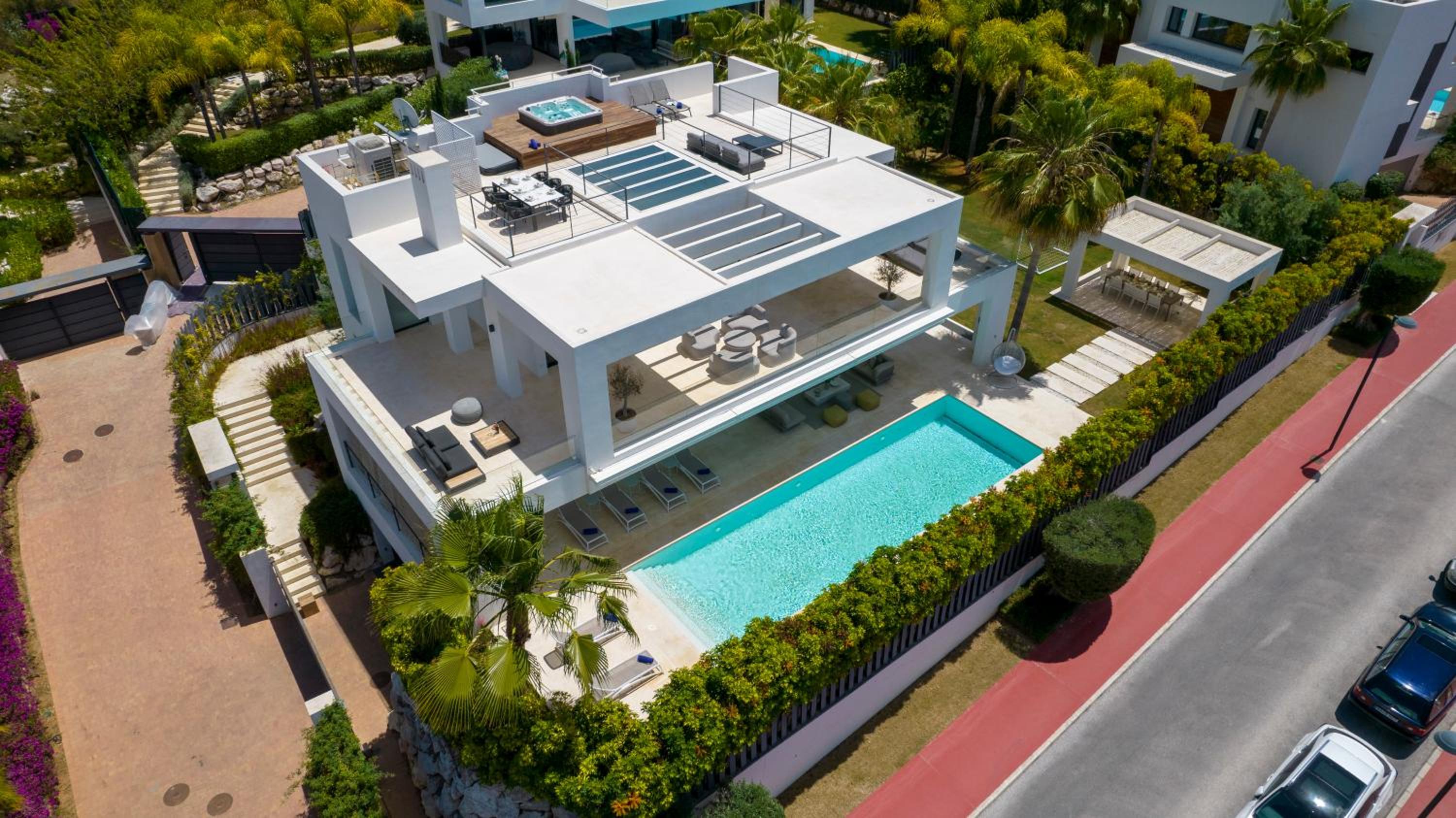 VACATION MARBELLA I Villa Jomo, New Built Villa, Rooftop Jacuzzi, Heated Pool view 5