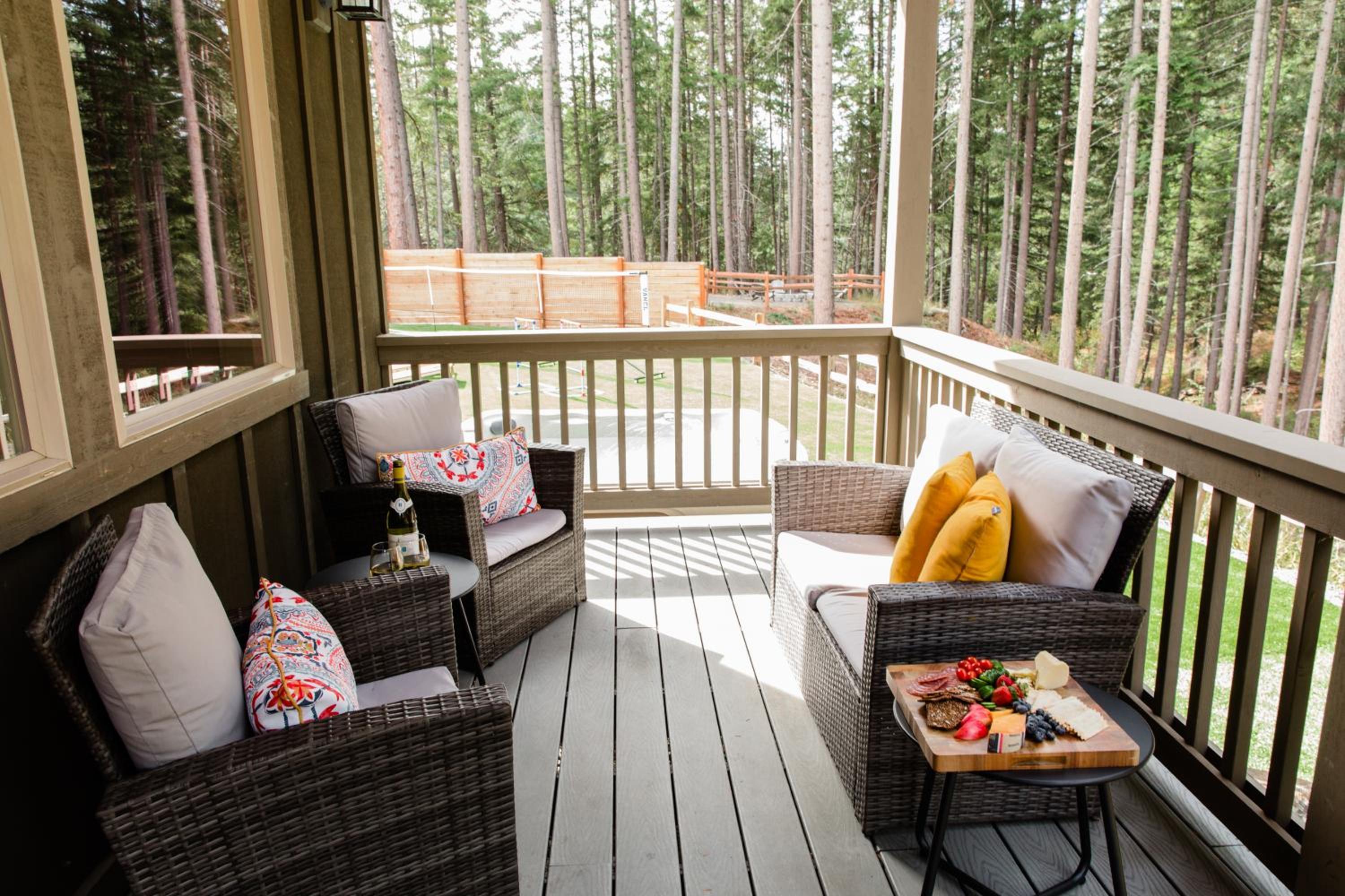 3BR Forest Cabin, Hot Tub, Game Room, Big Backyard view 4