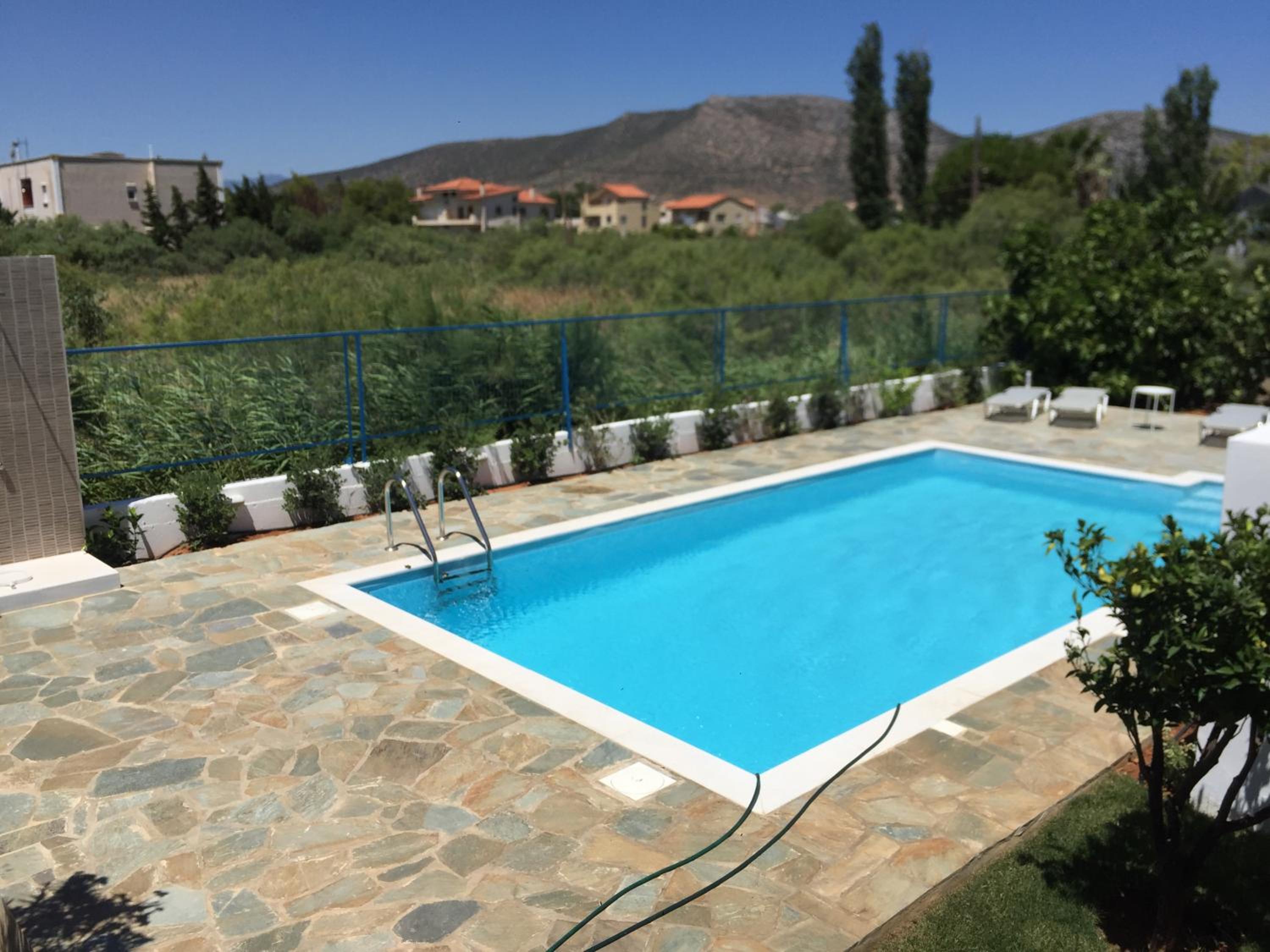 sxinias pool villa view 4