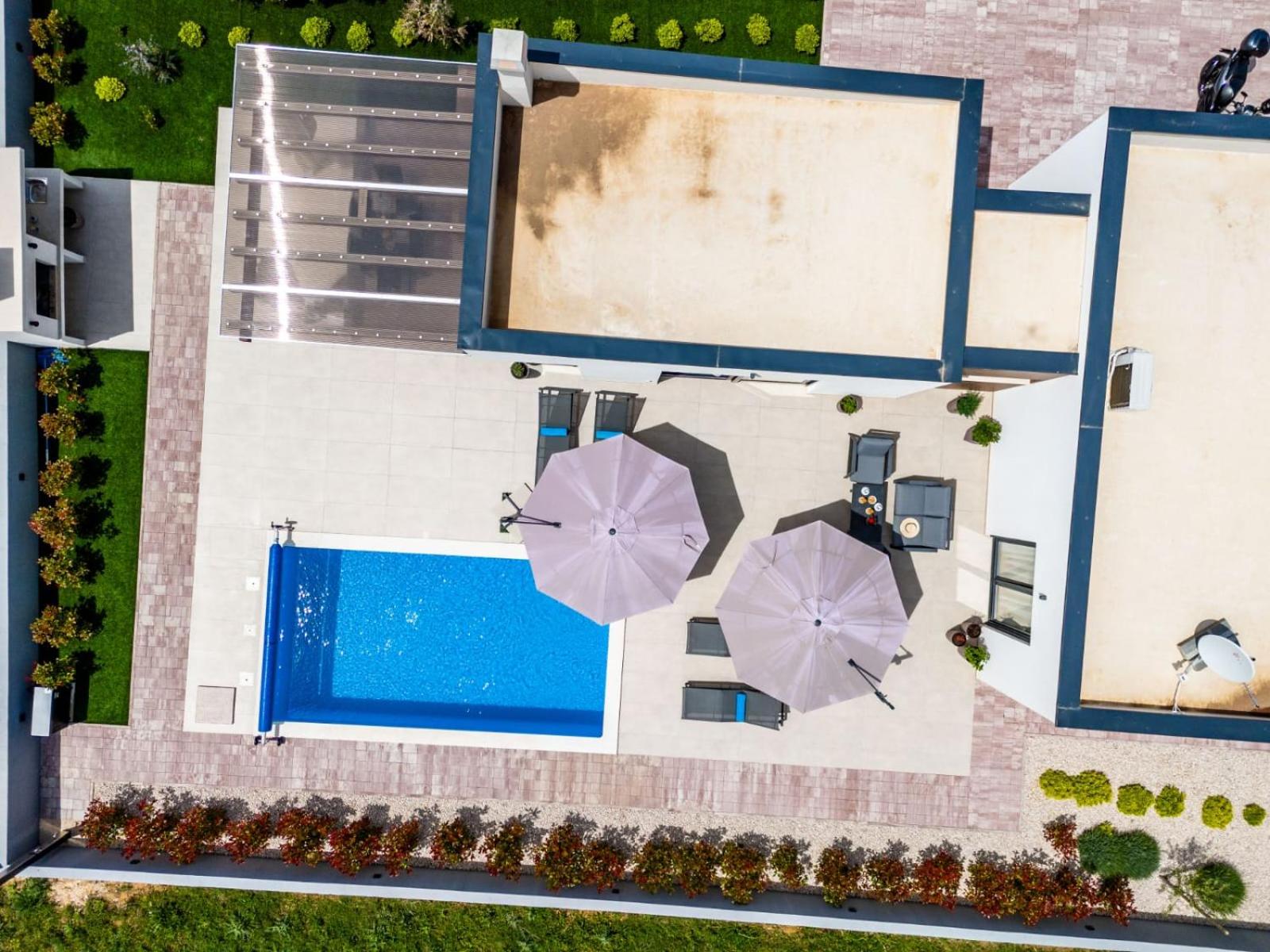 Villa in Privlaka with a heated pool and complete privacy - by TA Leut Agency