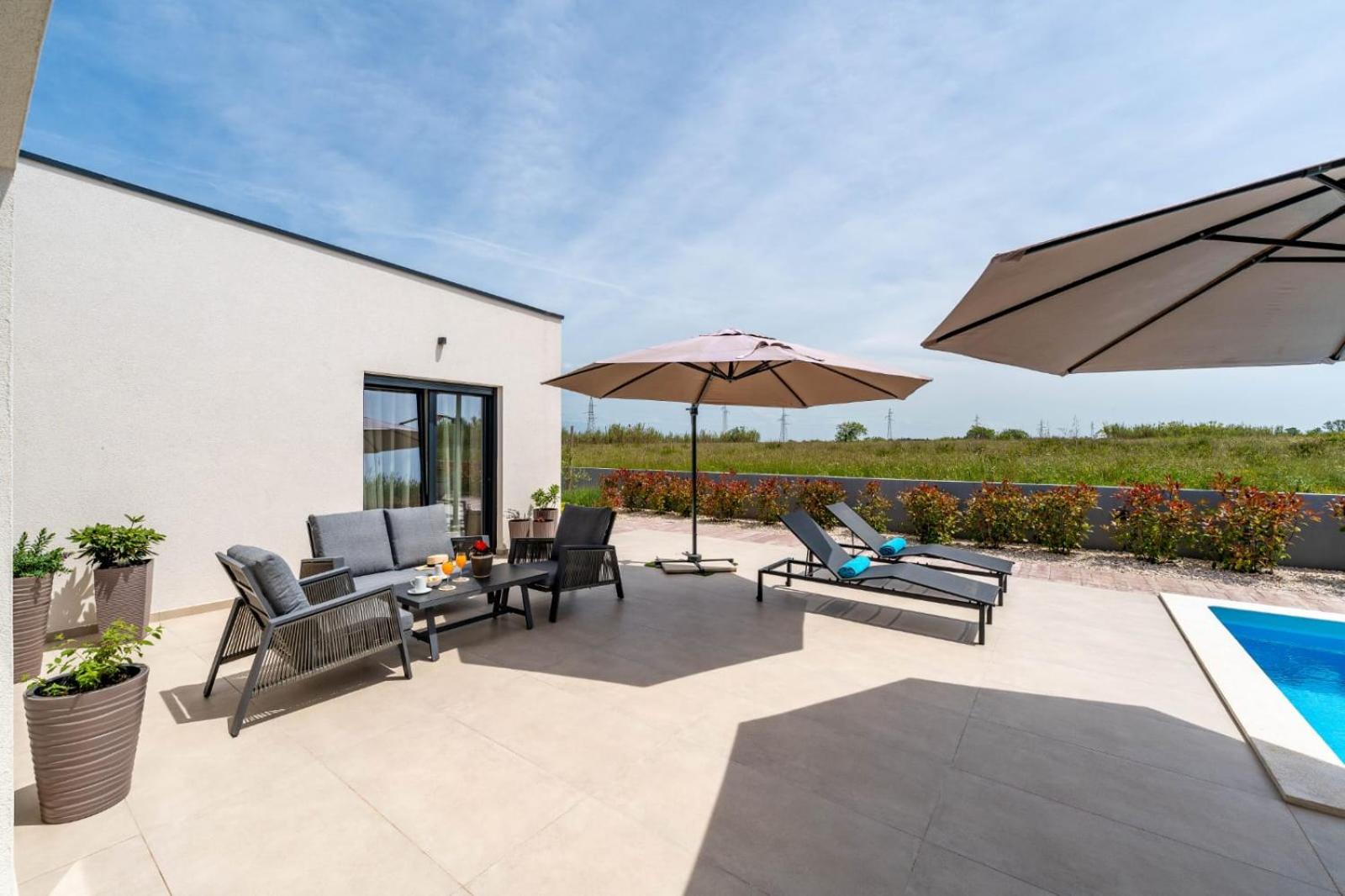 Villa in Privlaka with a heated pool and complete privacy - by TA Leut Agency