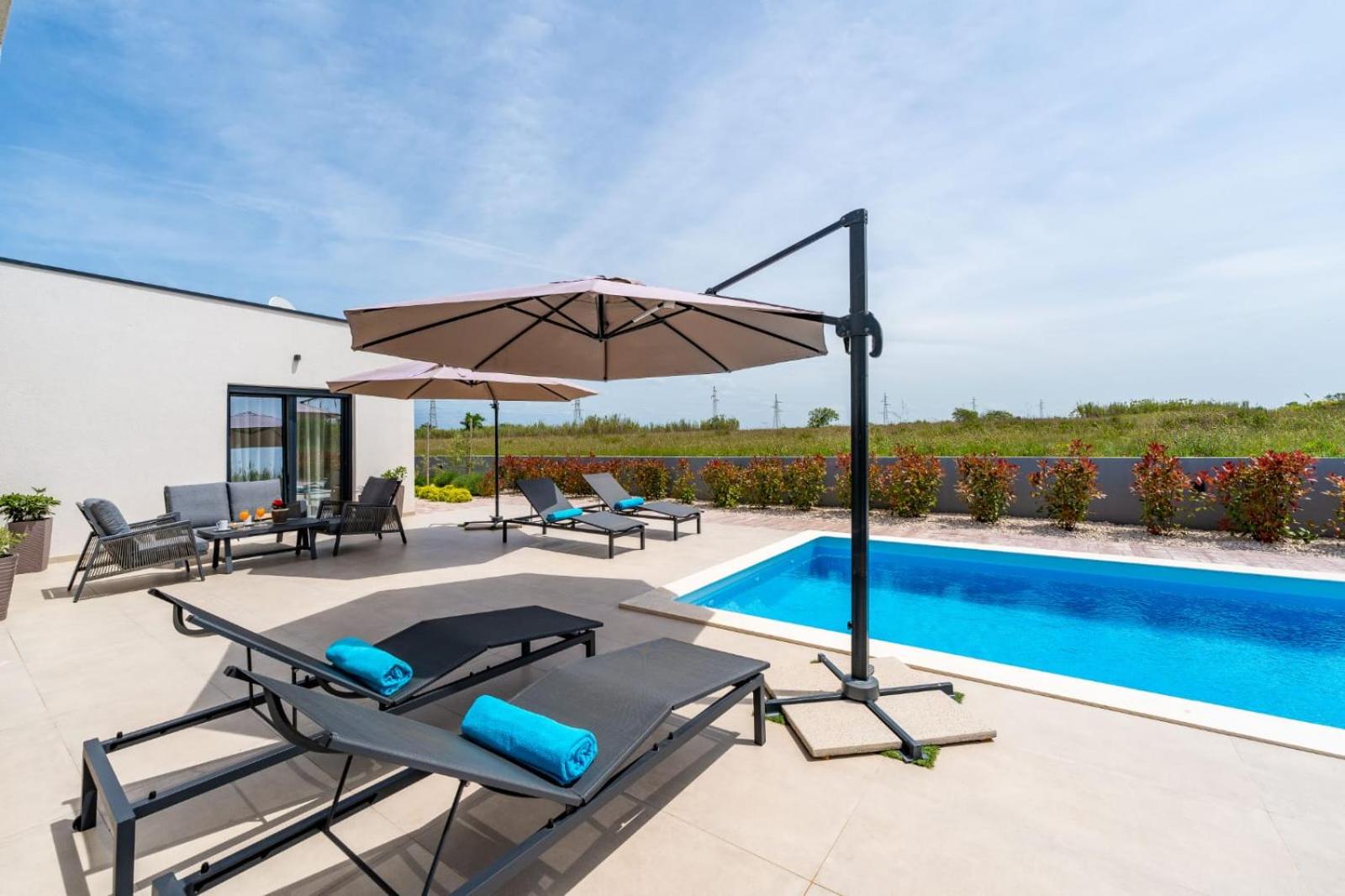 Villa in Privlaka with a heated pool and complete privacy - by TA Leut Agency
