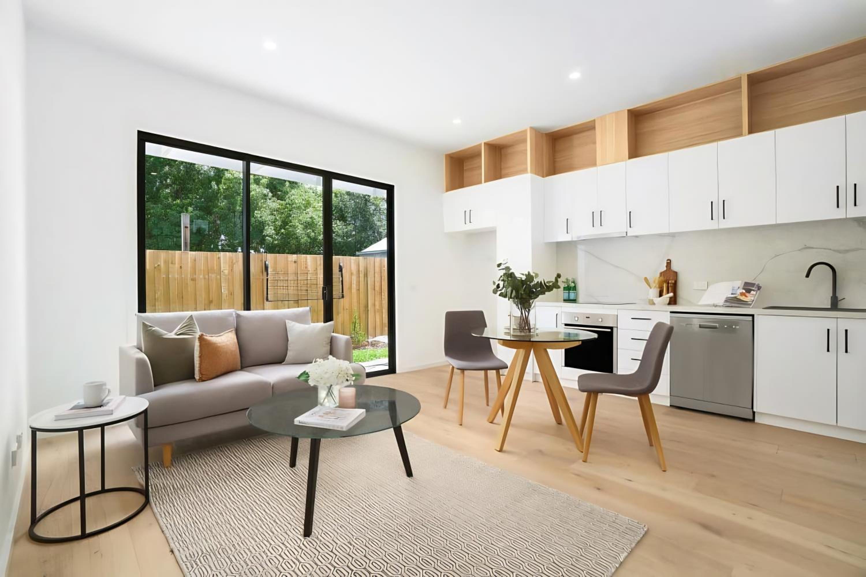 Stunning, modern, two-story detached townhouse