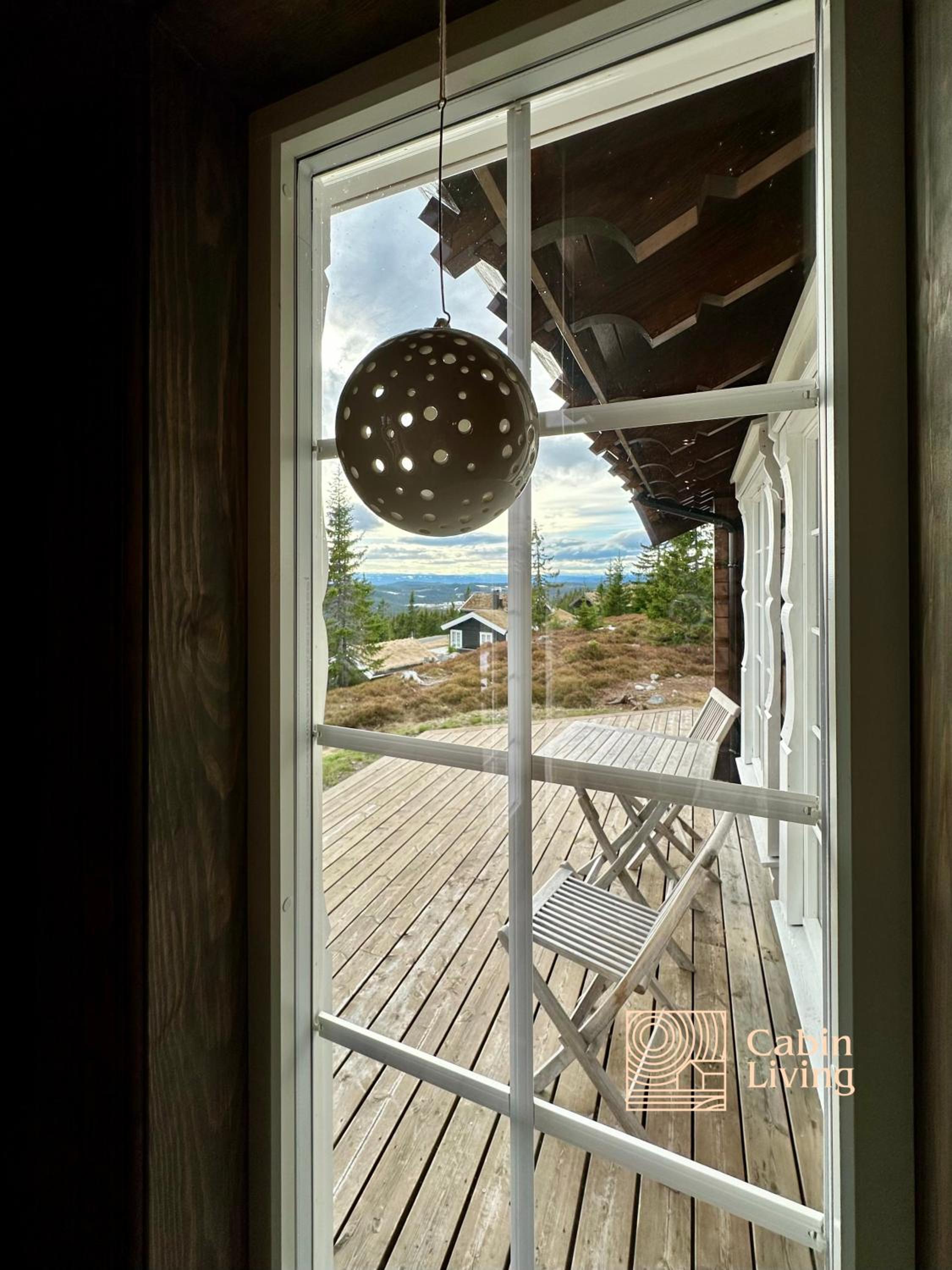New log cabin with sauna, waxing shed & bench at Sjusjøen