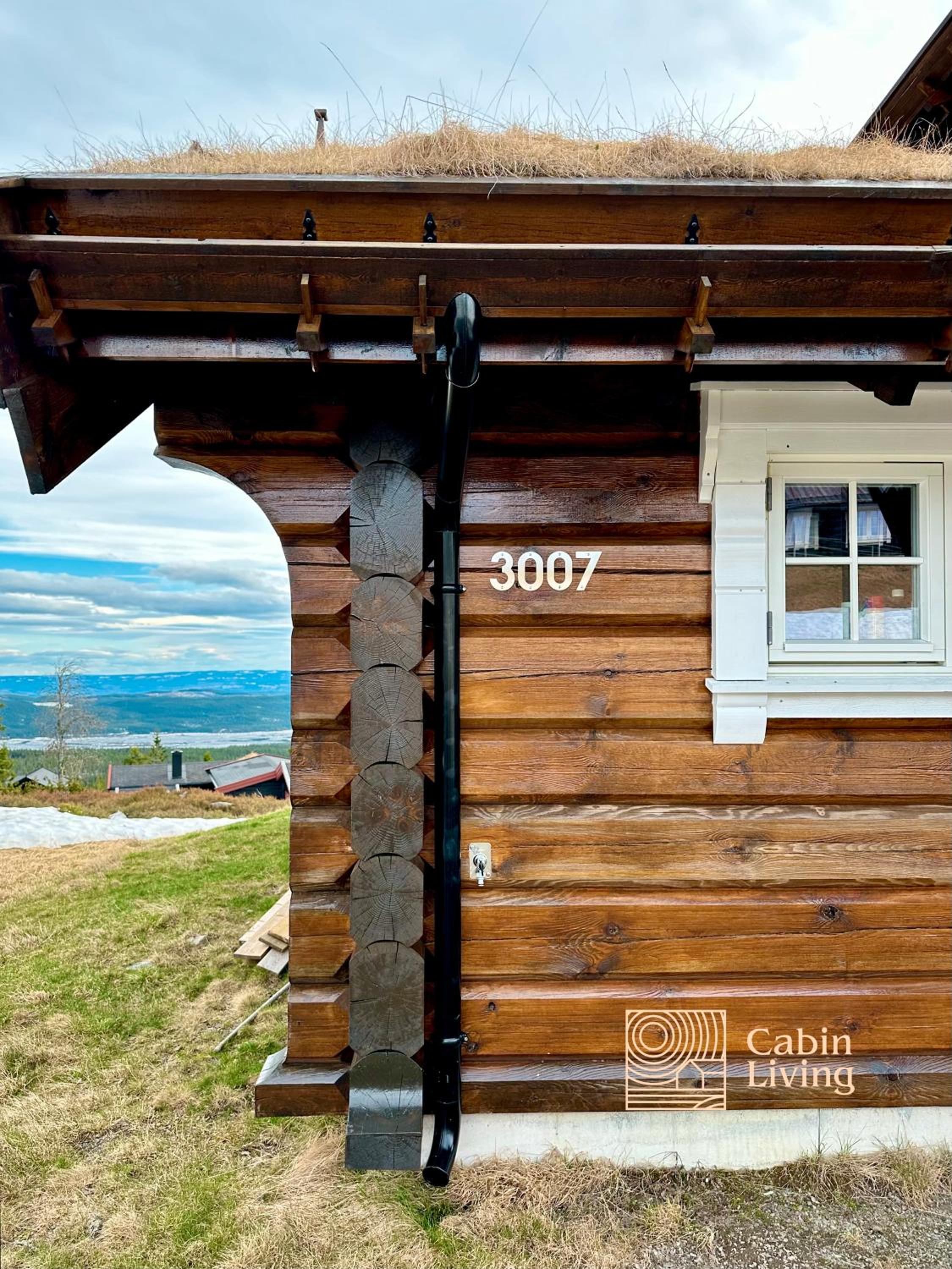 New log cabin with sauna, waxing shed & bench at Sjusjøen