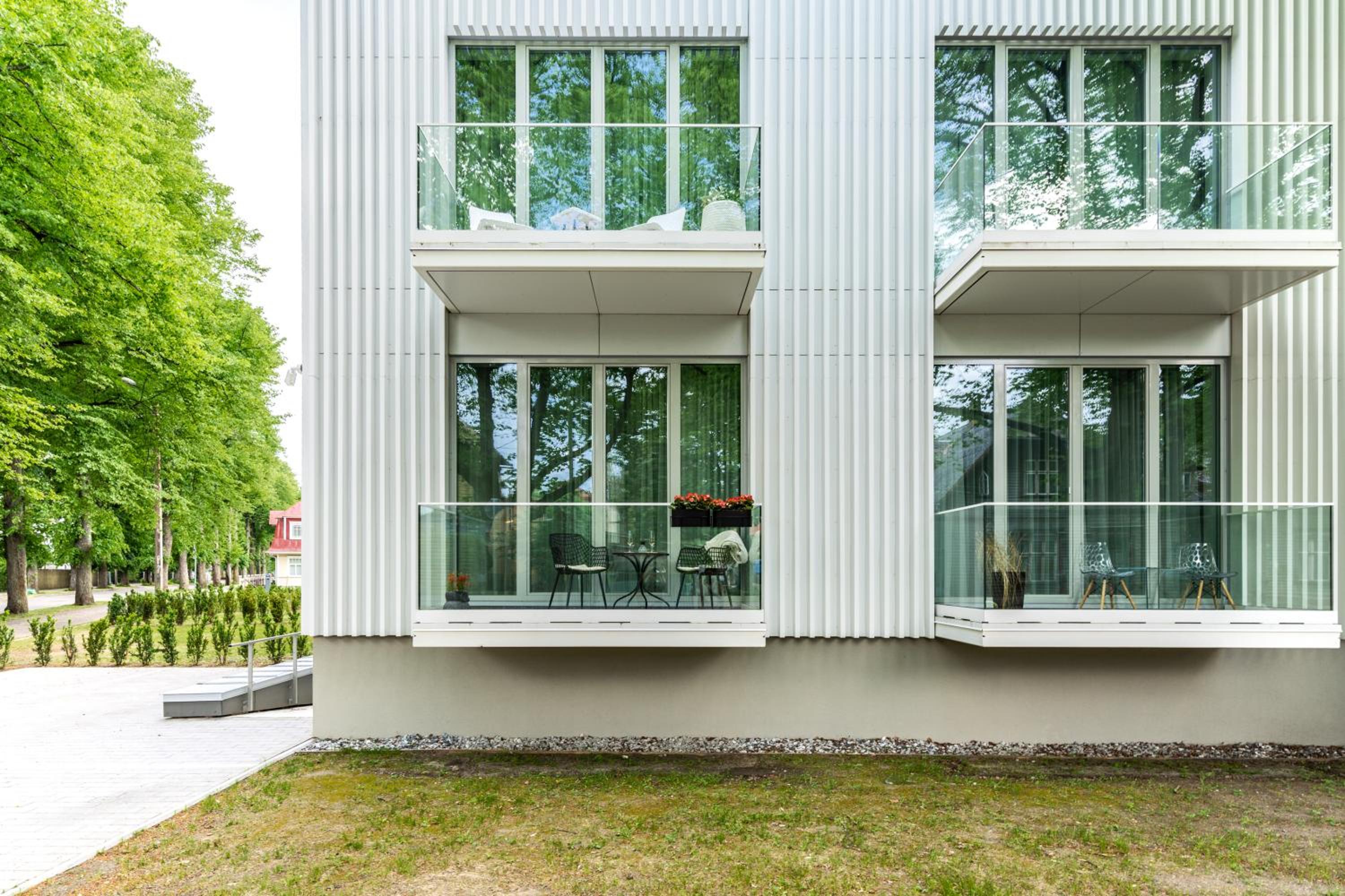 Tempus Te apArts Pärnu with balcony