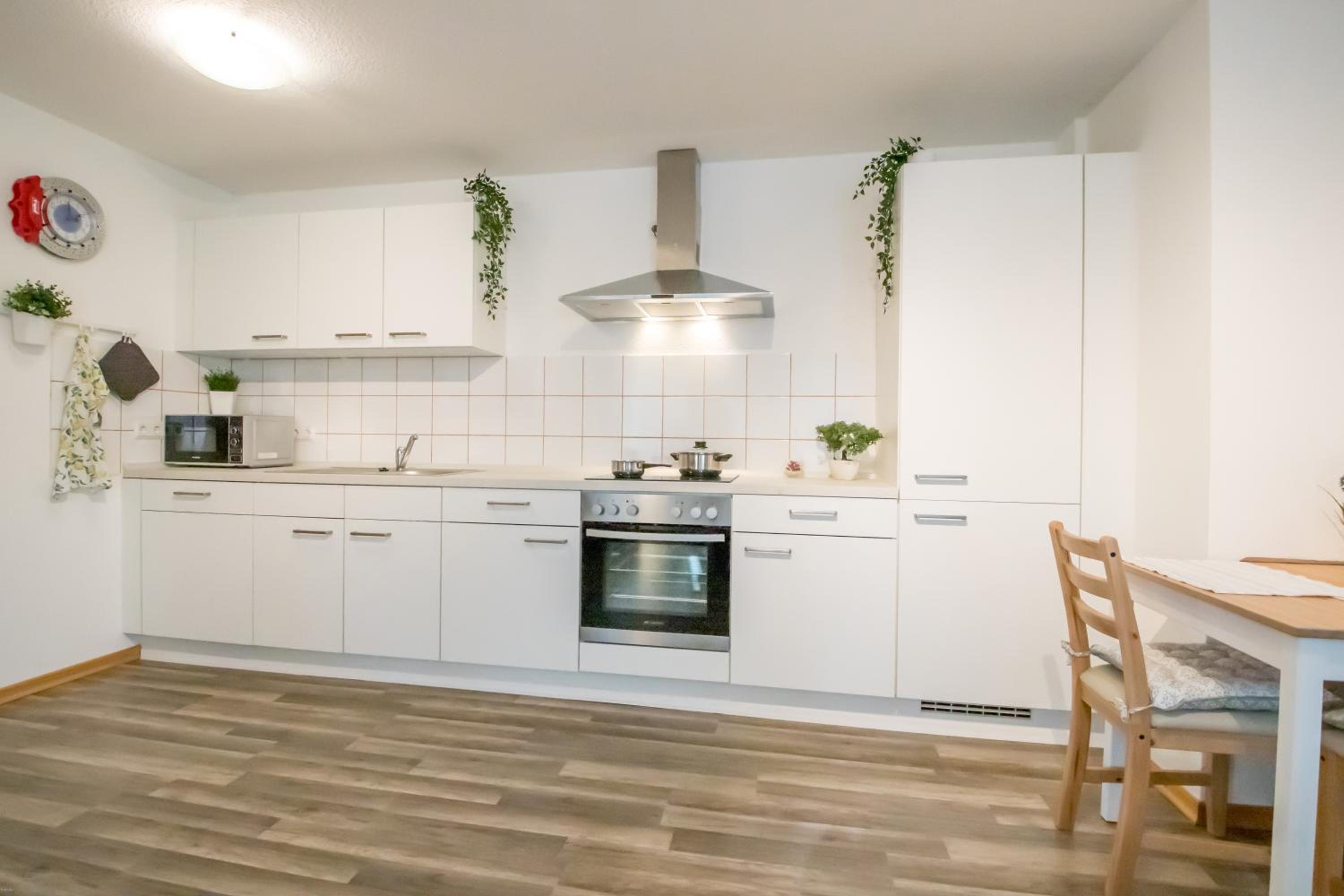 Ferienwohnung Werrablick Hedemünden - Gartenbenutzung mit Grill - WLAN