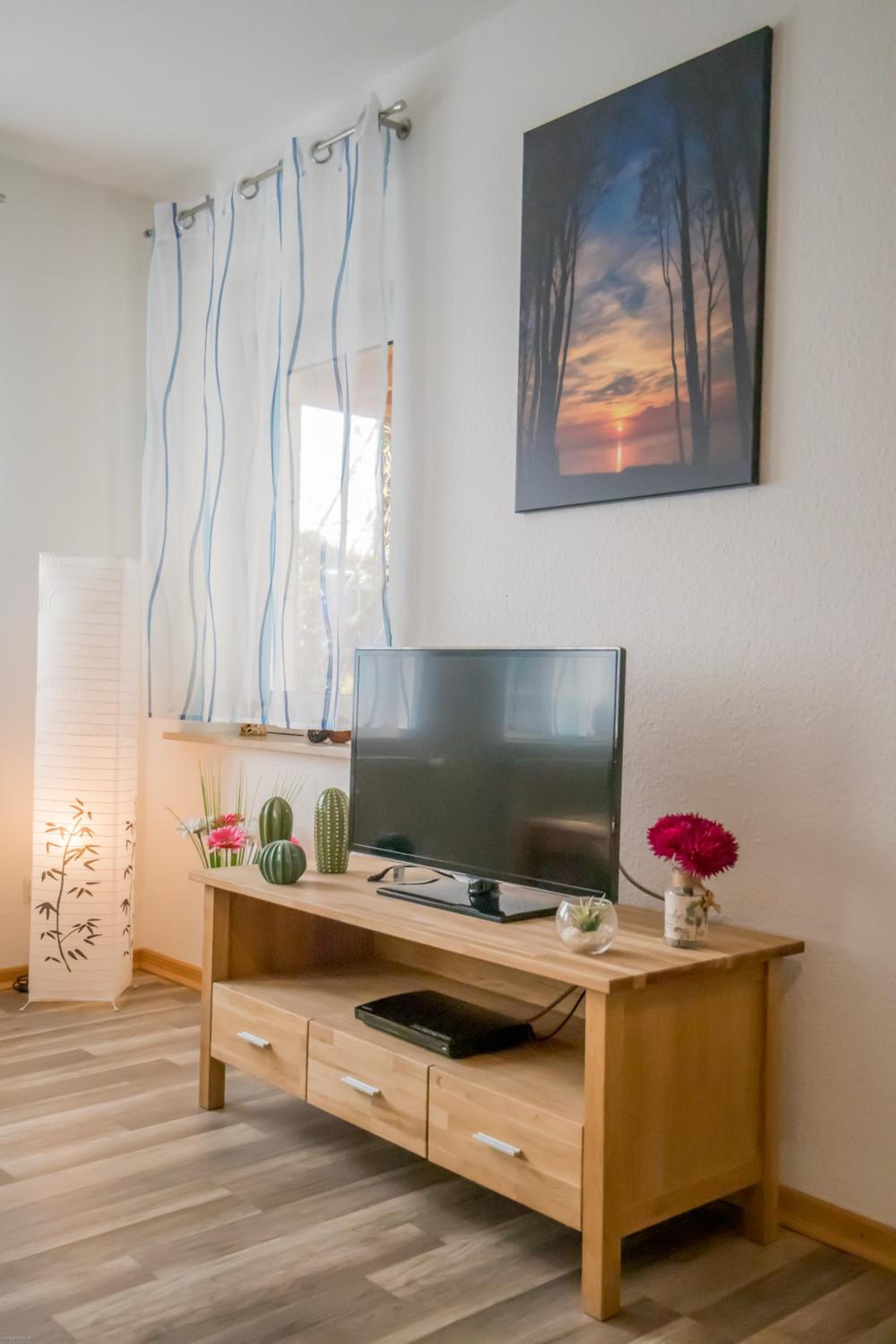 Ferienwohnung Werrablick Hedemünden - Gartenbenutzung mit Grill - WLAN