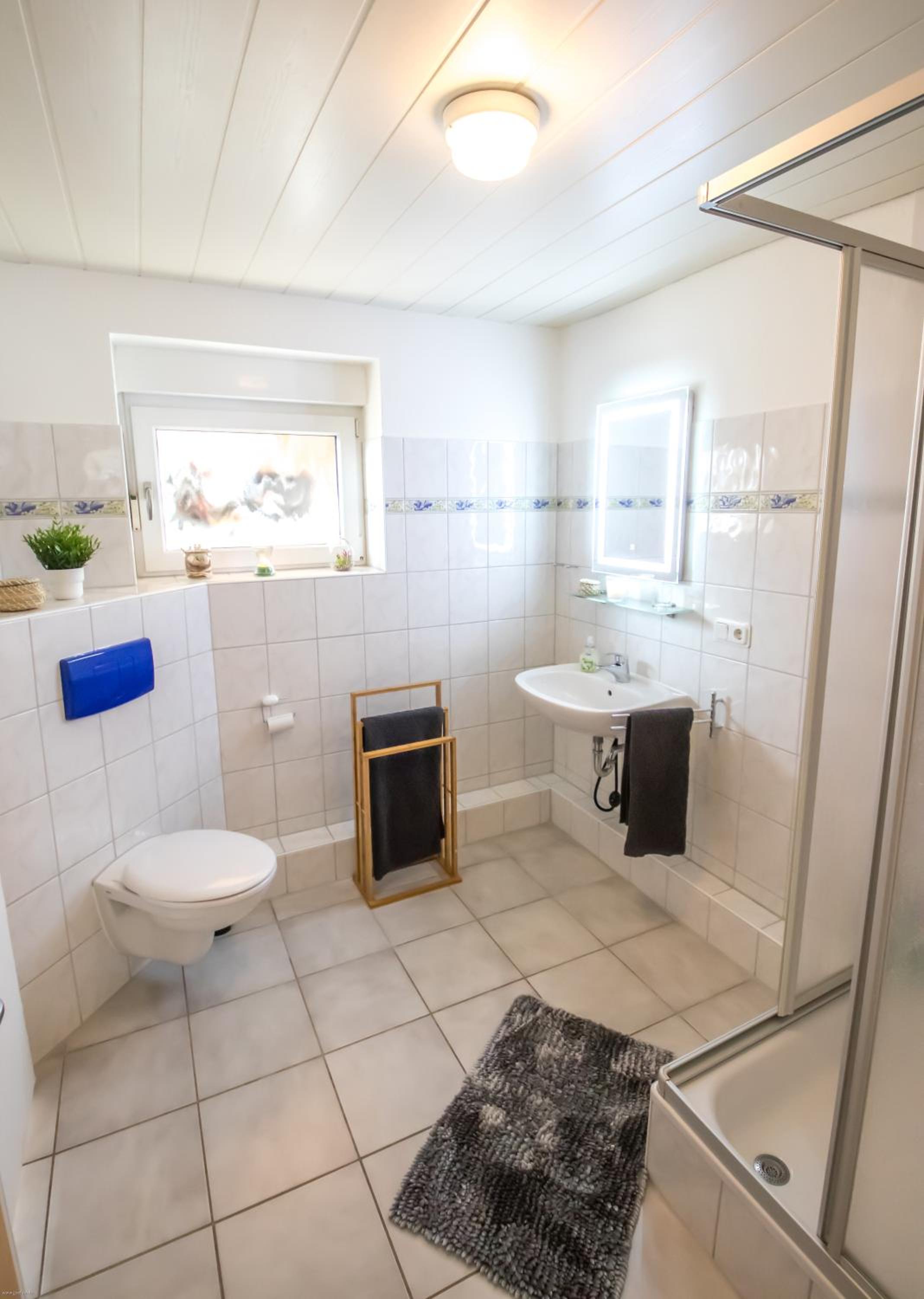 Ferienwohnung Werrablick Hedemünden - Gartenbenutzung mit Grill - WLAN