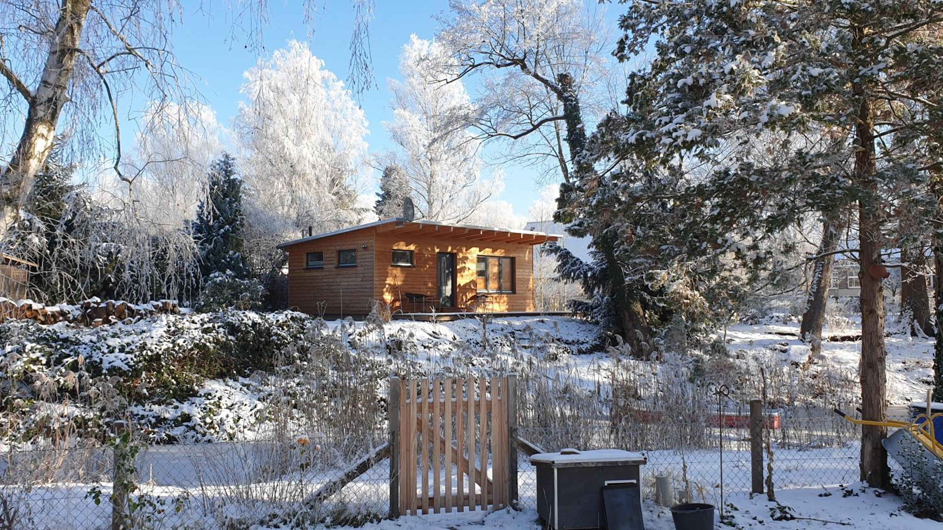 Klein aber fein, Ferienhaus am Tonteich