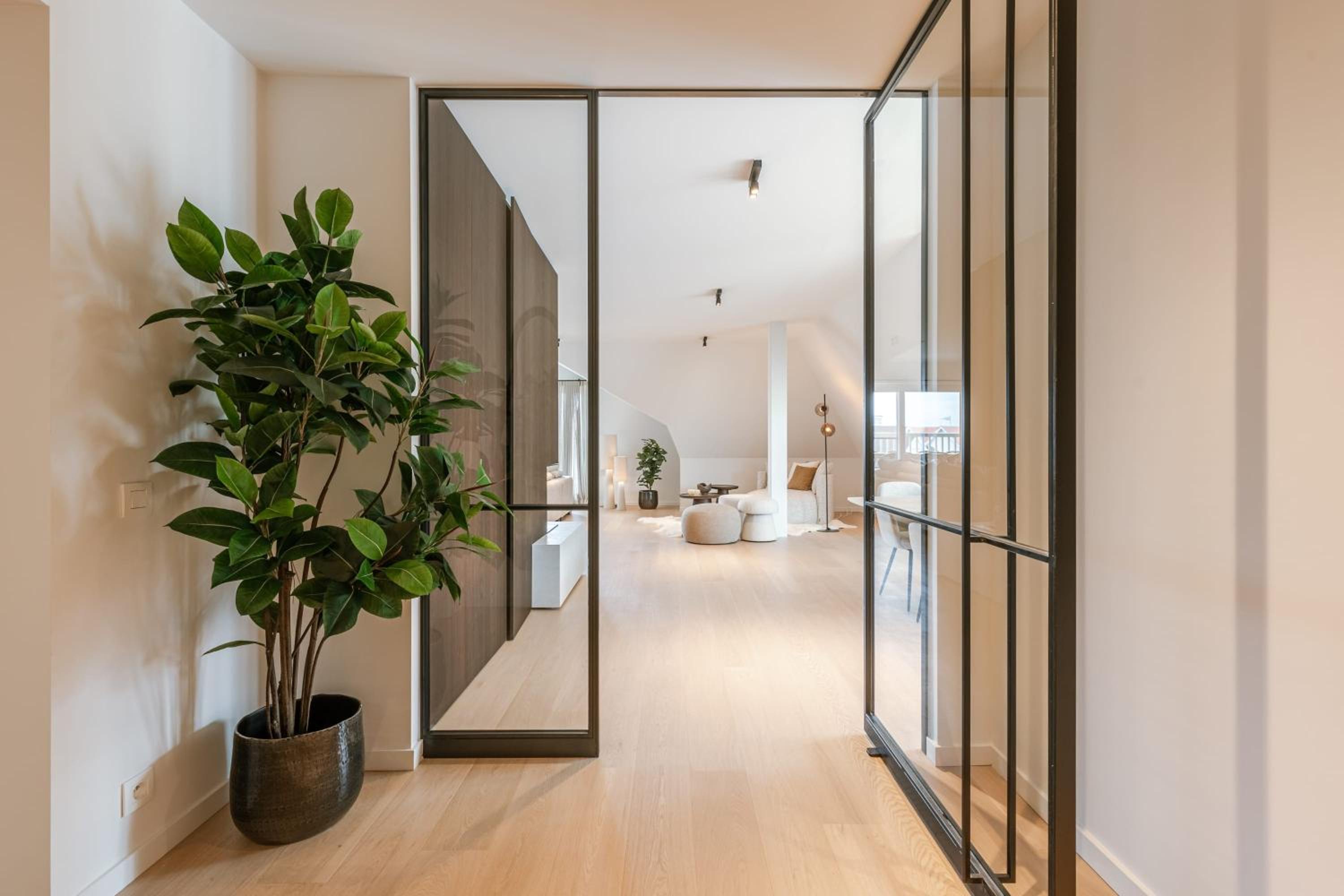 Luxury design penthouse with 4 bedrooms at the port of Nieuwpoort