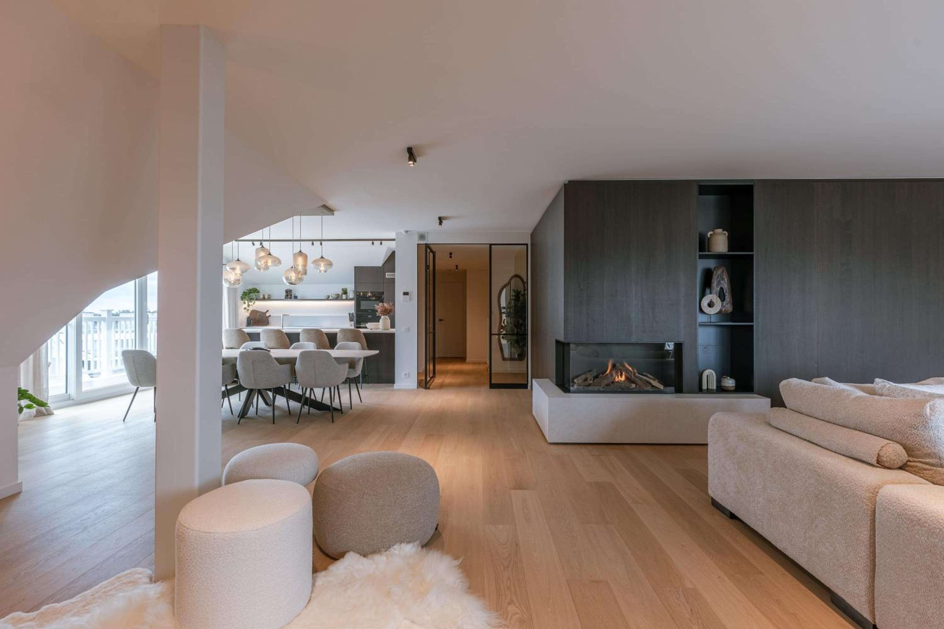 Luxury design penthouse with 4 bedrooms at the port of Nieuwpoort