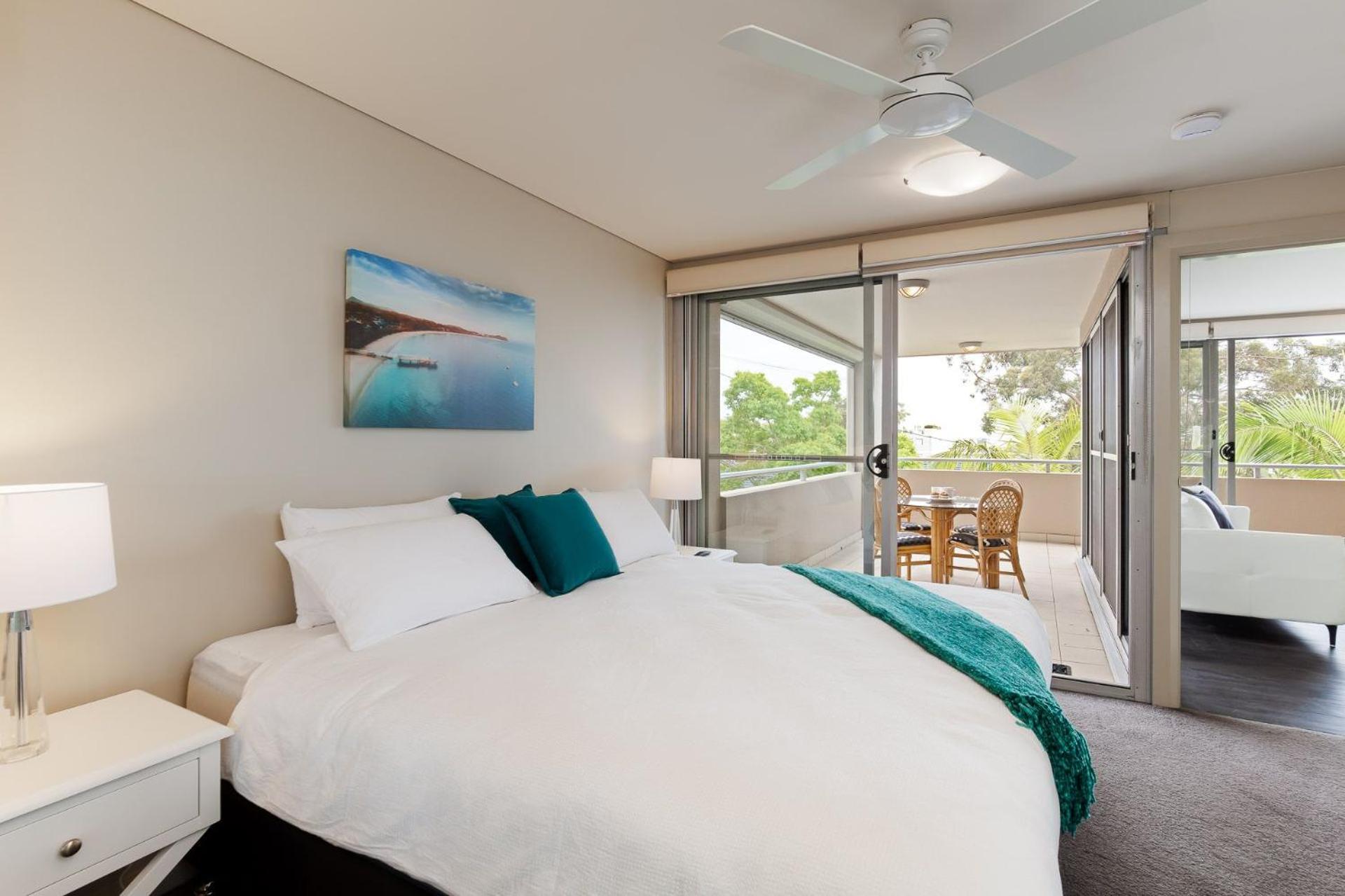 Bayview Apartments 10 42 Stockton St - Stylish apartment with air conditioning and Wi-Fi conveniently located in the heart of Nelson Bay