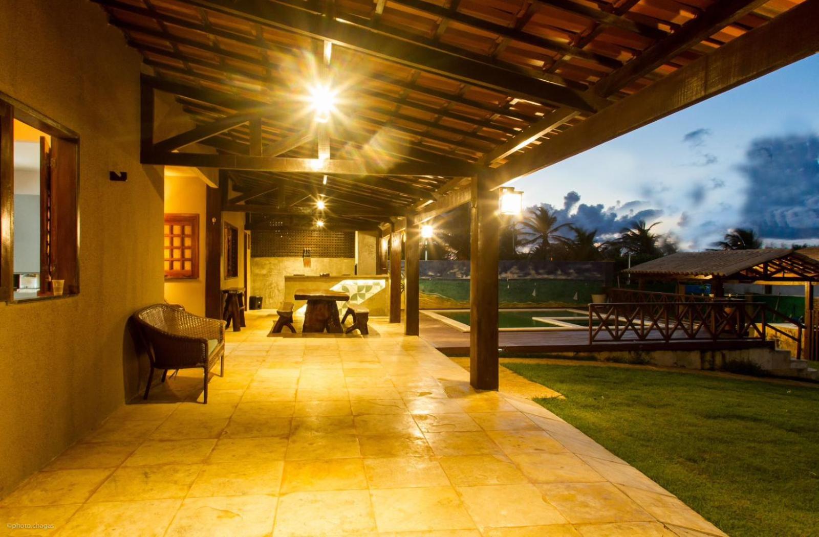 Casa duplex em frente ao mar