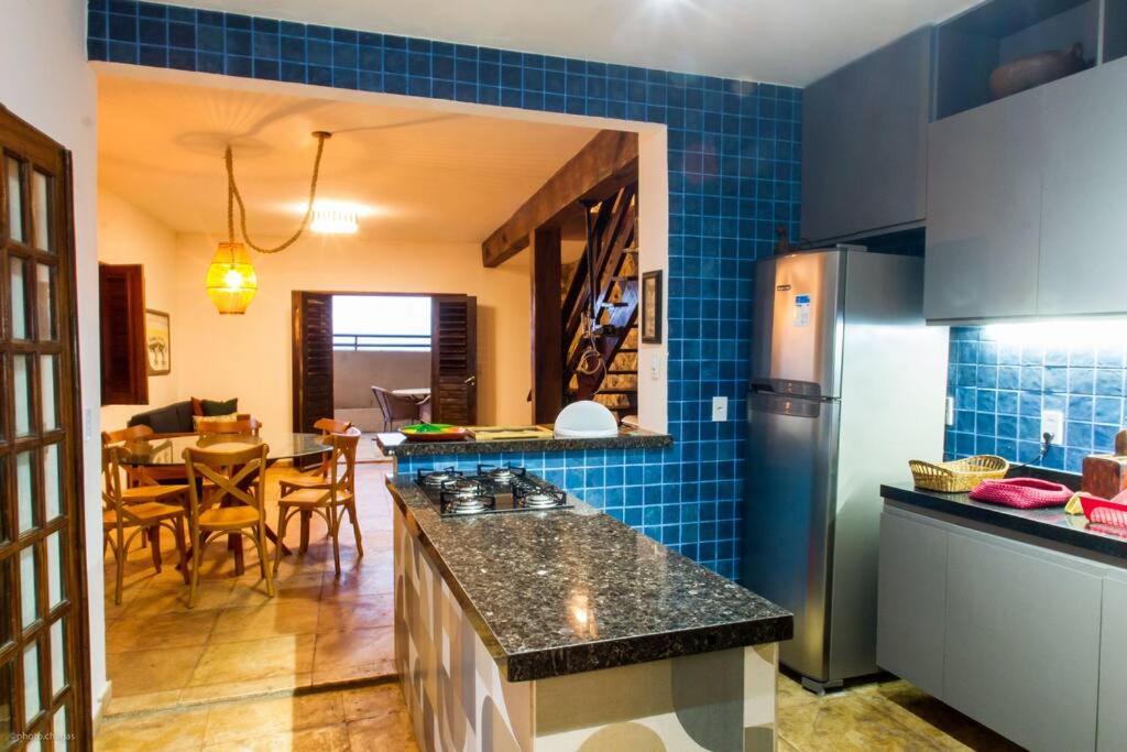 Casa duplex em frente ao mar