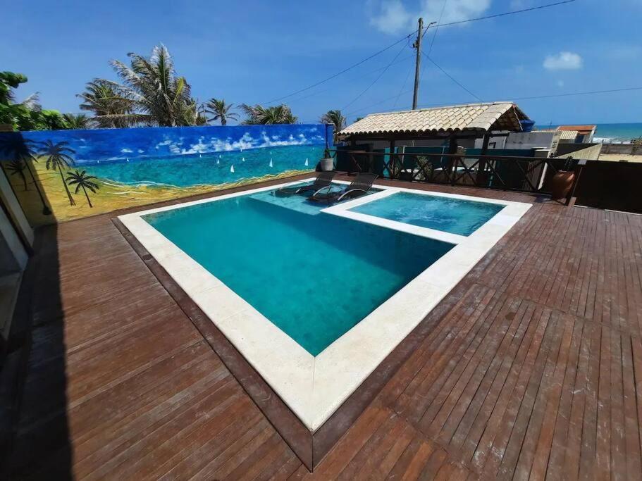 Casa duplex em frente ao mar