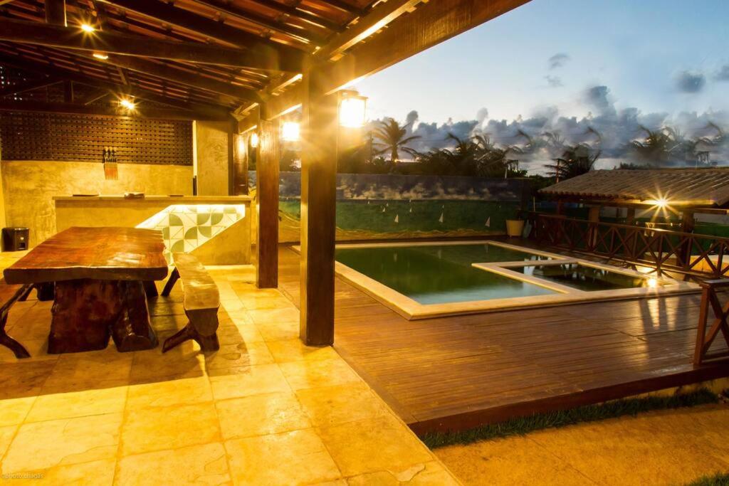 Casa duplex em frente ao mar