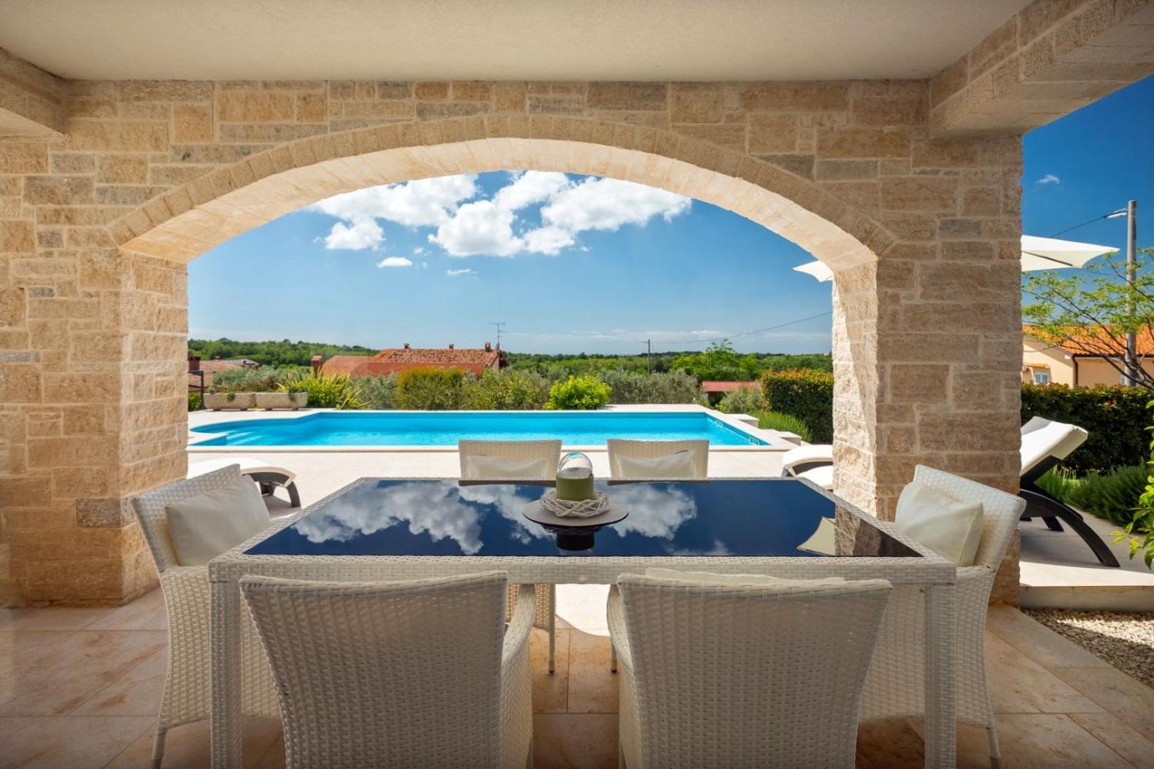 Beautiful Villa Marika with pool in Vizinada view 5