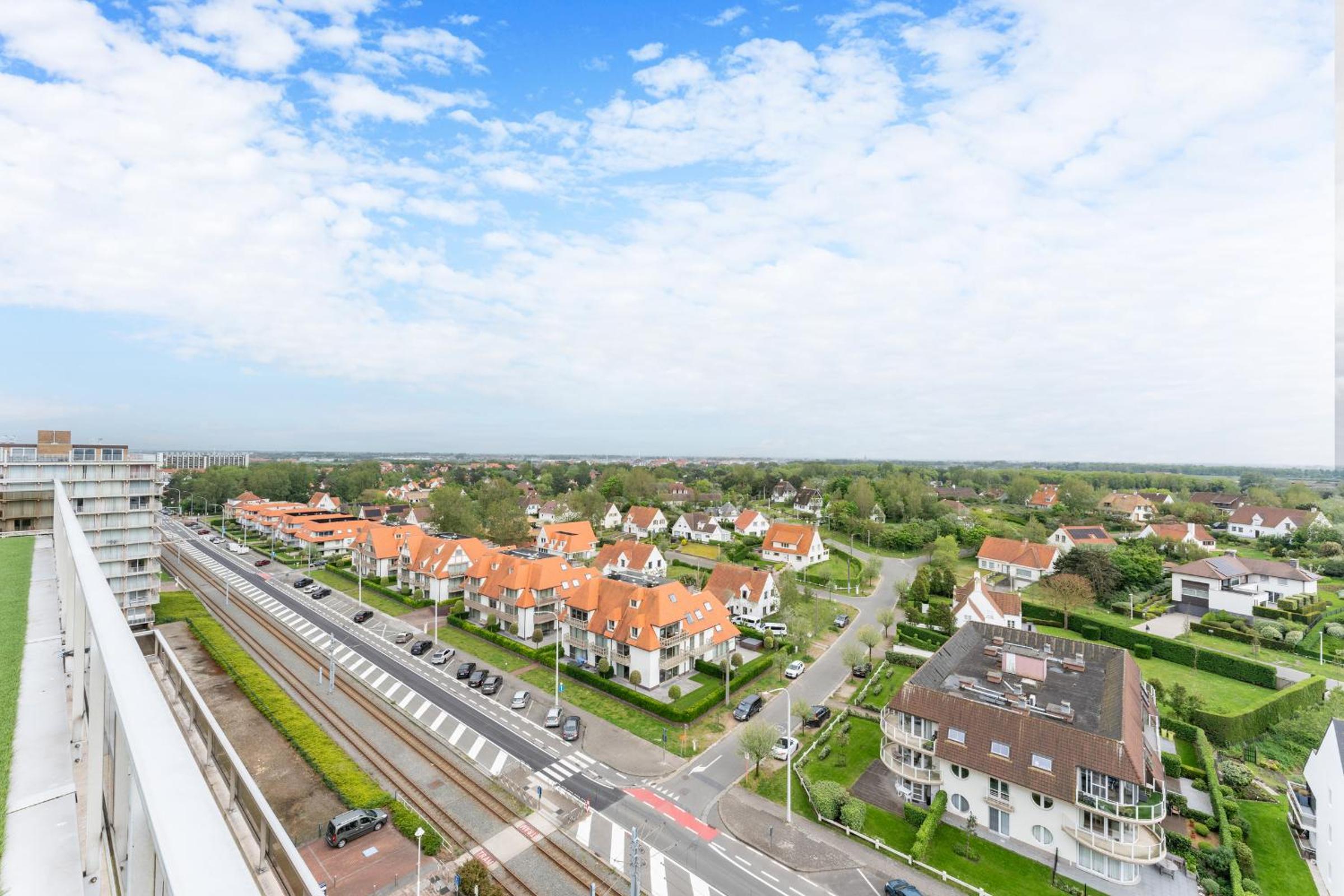 Penthouse app aan zee met uniek dakterras - 5p