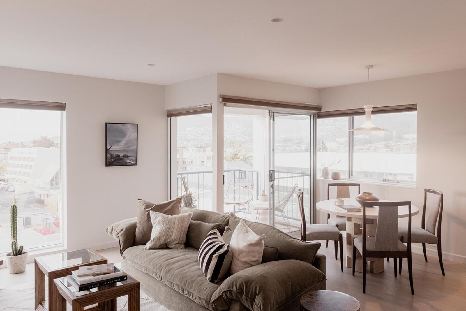 Battery Point retreat with river views