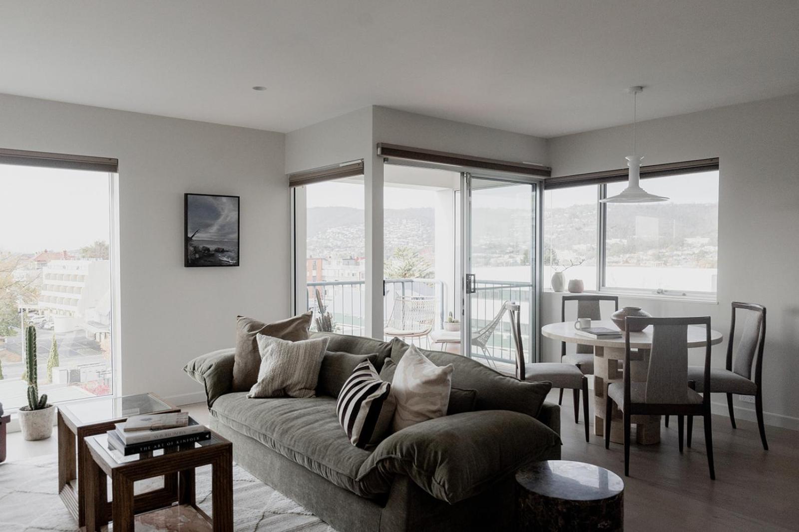 Battery Point retreat with river views