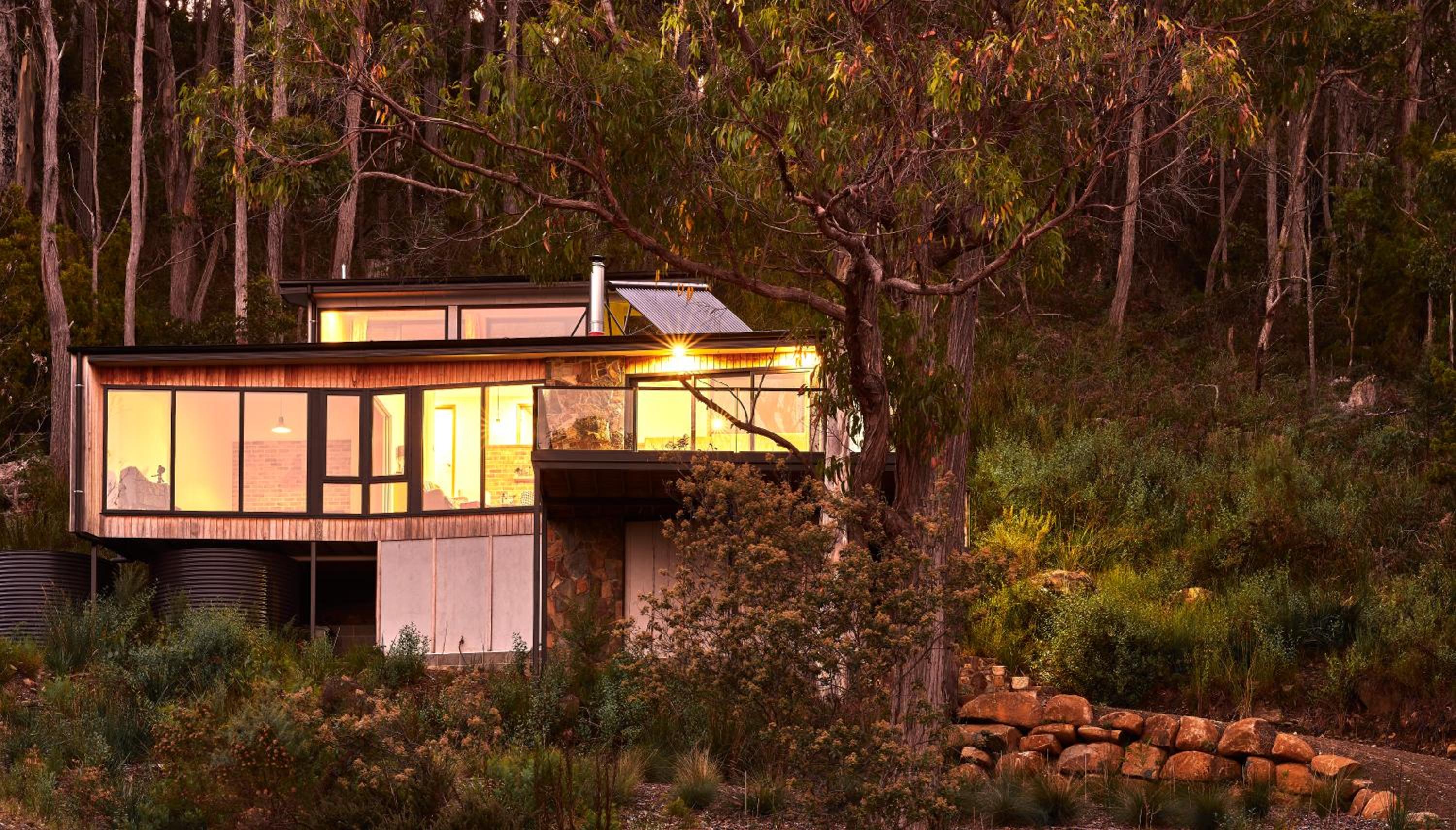 The Lookout House at Pirates Bay