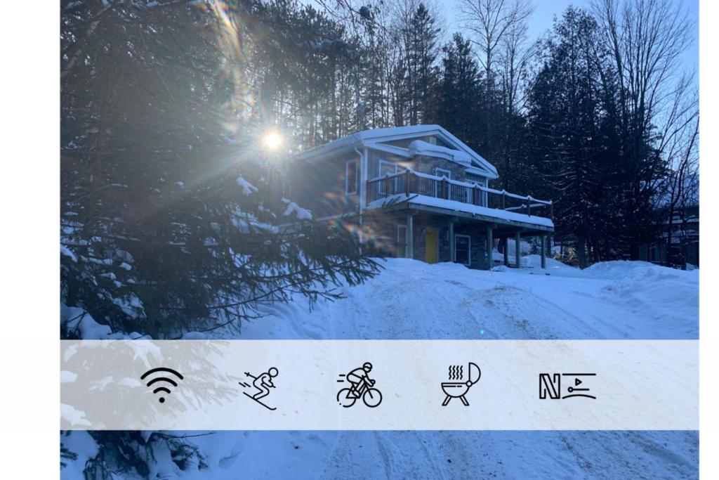 Chalet Émond - Petit Train du Nord, Golf et ski