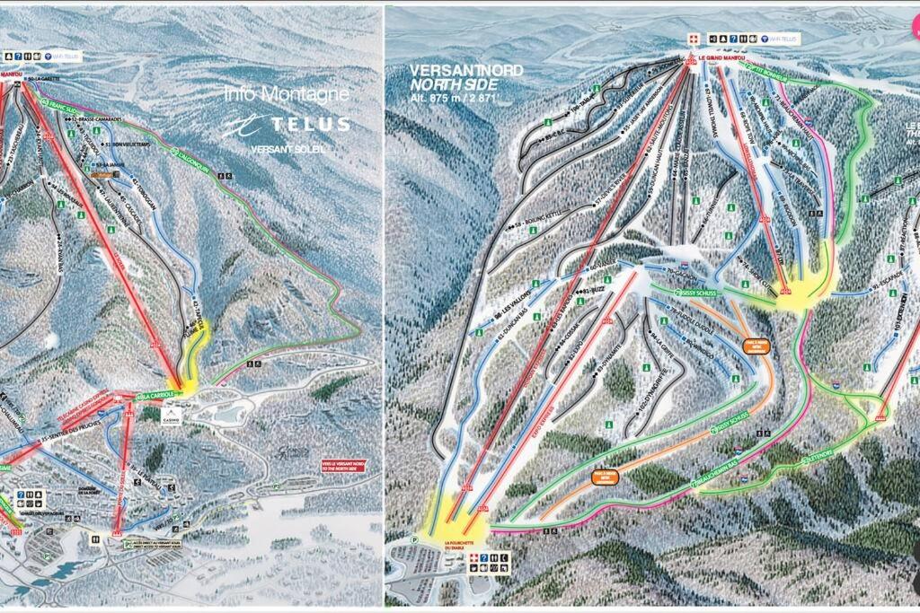 Chalet Émond - Petit Train du Nord, Golf et ski