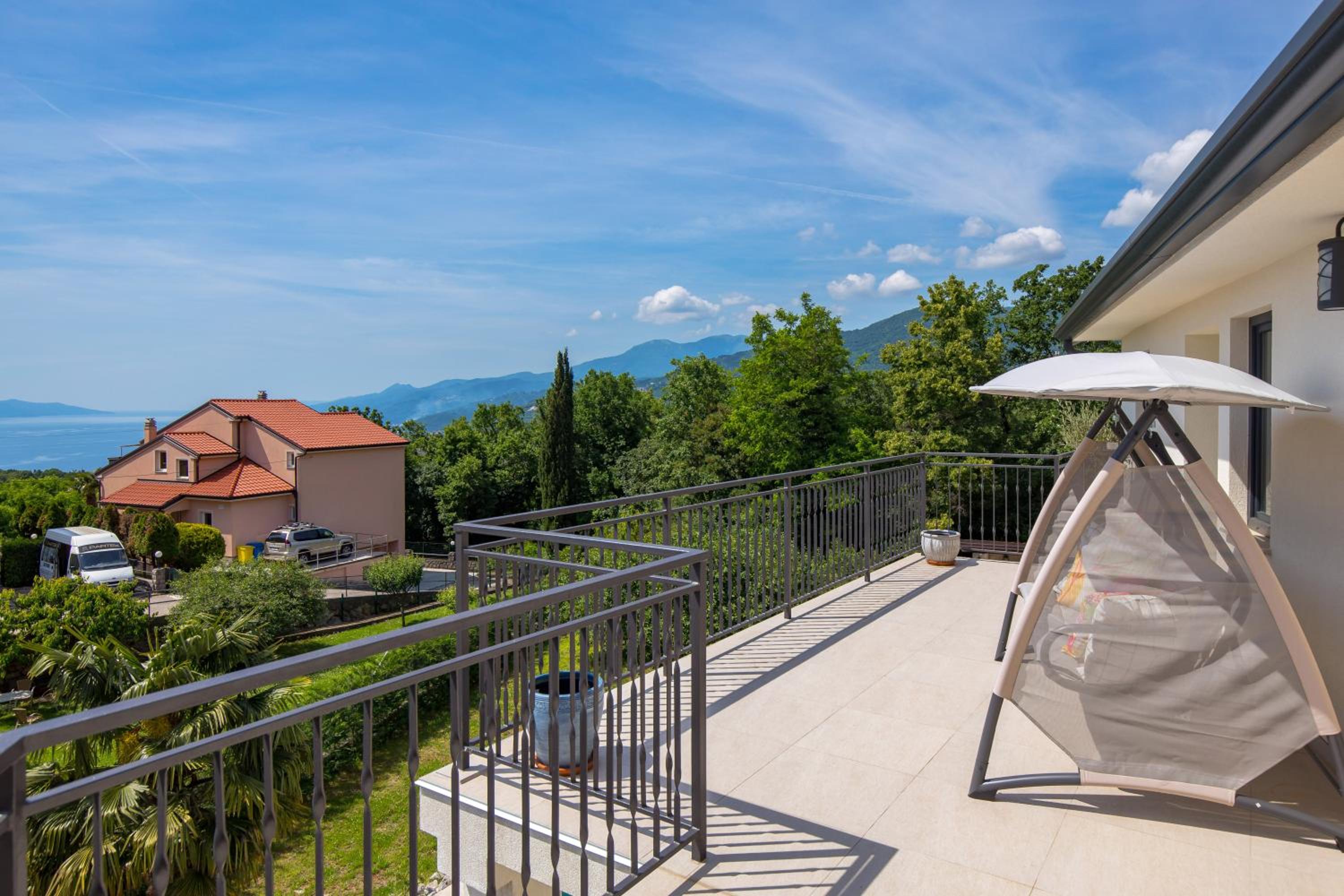 Luxury Kvarner Park Villa with garden and large RGB private pool