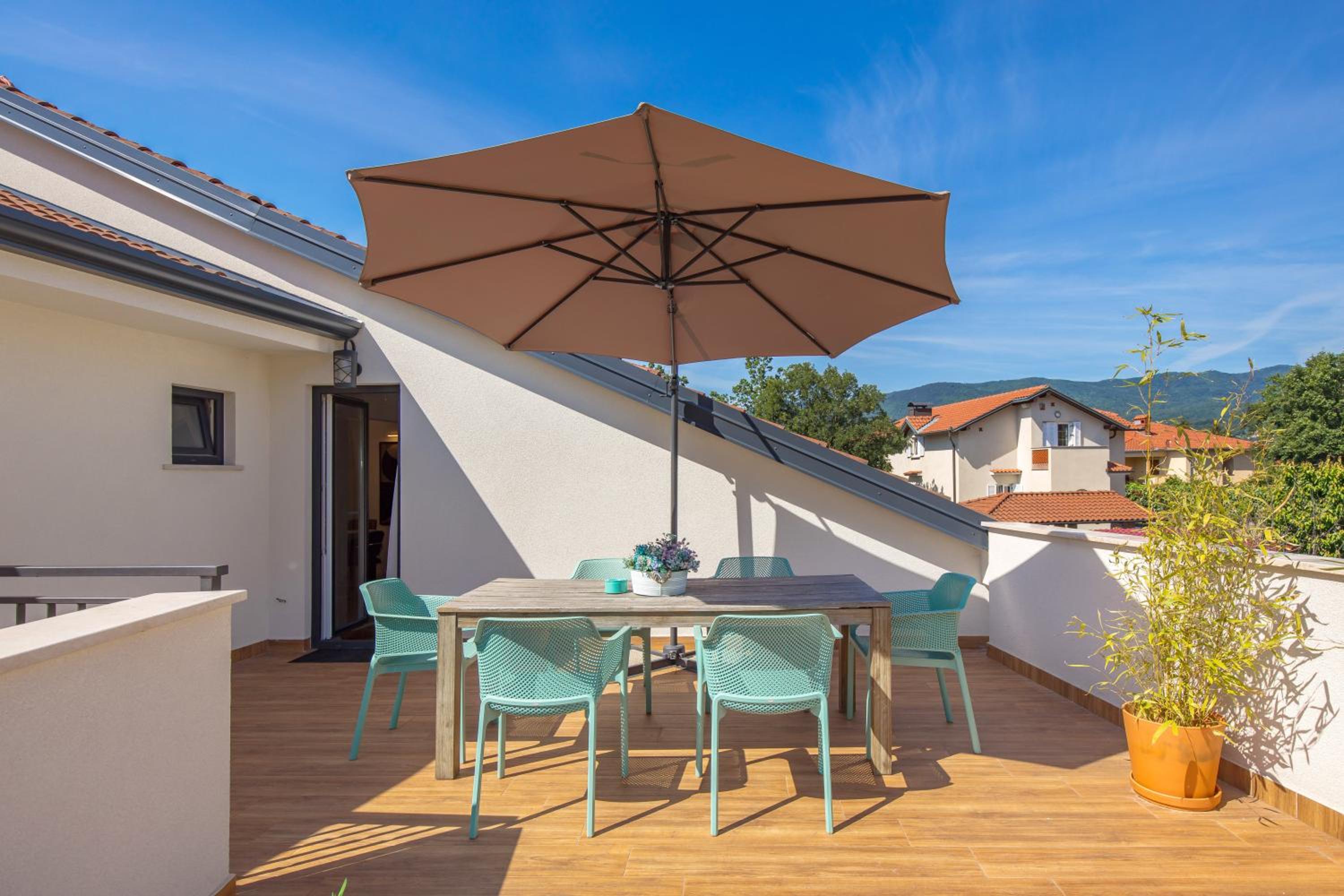 Luxury Kvarner Park Villa with garden and large RGB private pool