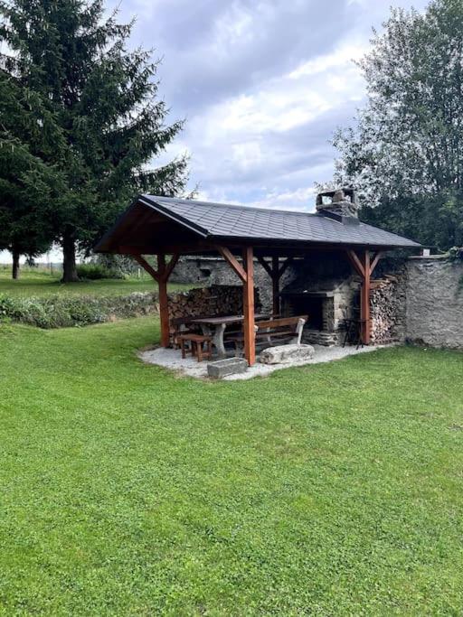 cottage in the middle of nature