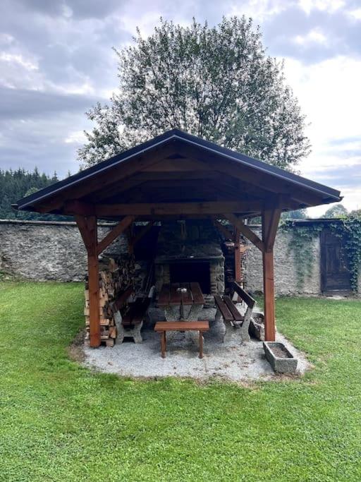 cottage in the middle of nature