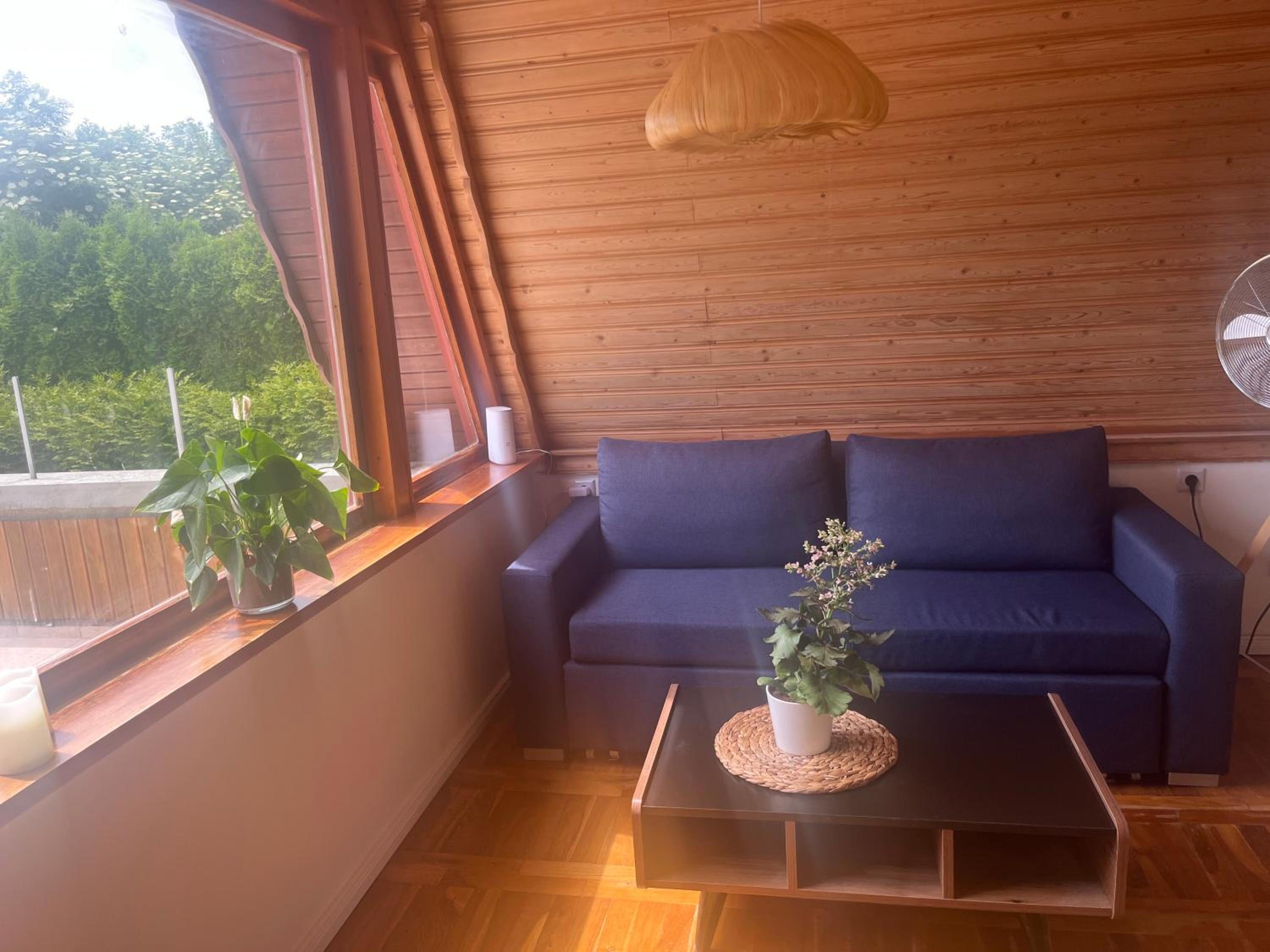 Strandnahe Finnhütte