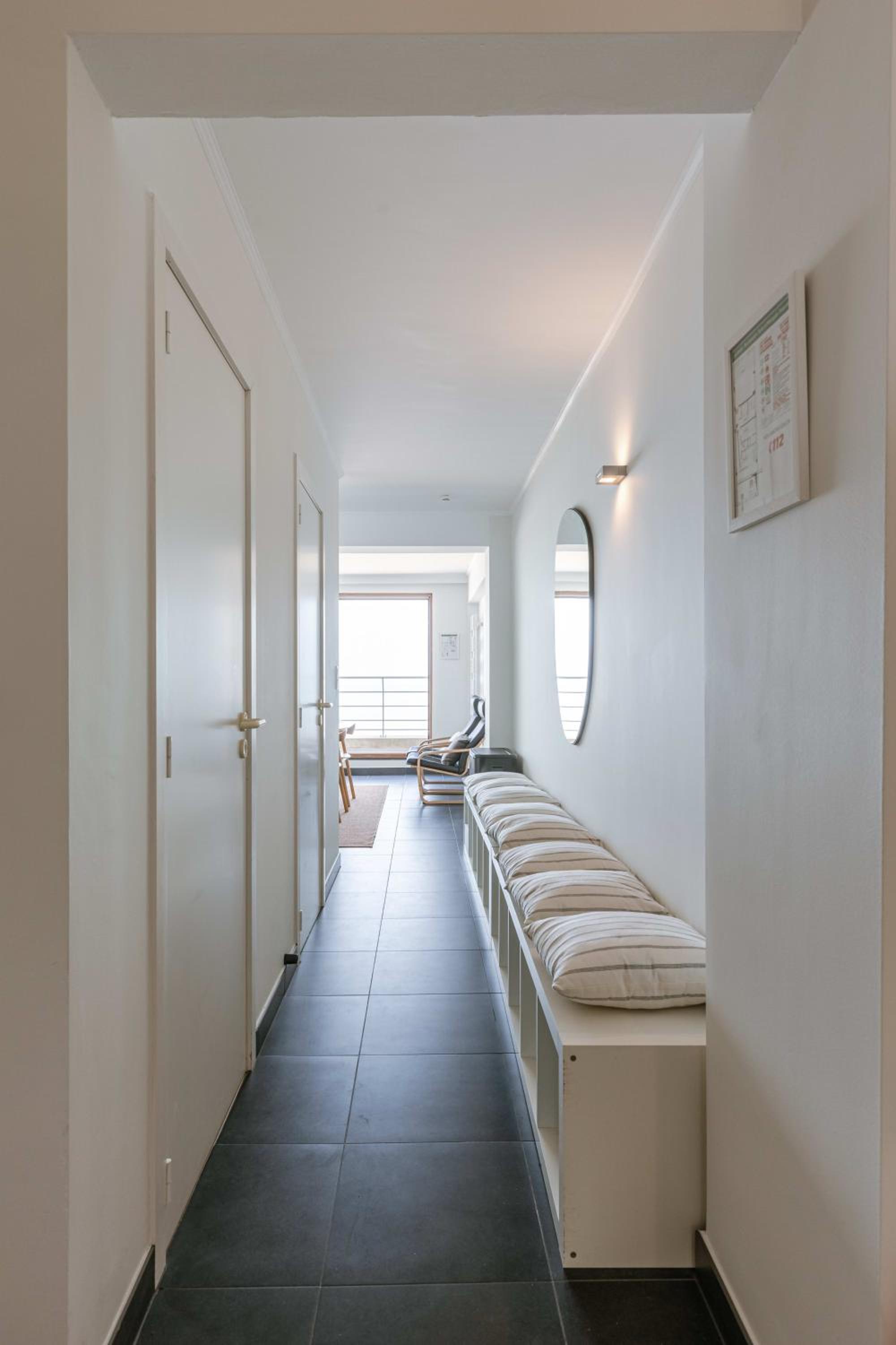 Seaside duplex apartment with four terraces