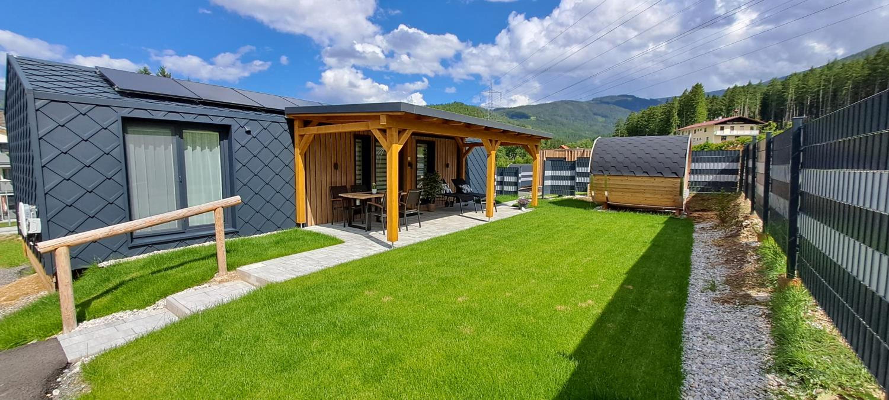 Chalet Stuhleckblick-Ferienhaus direkt an der Piste und mit eigener Sauna