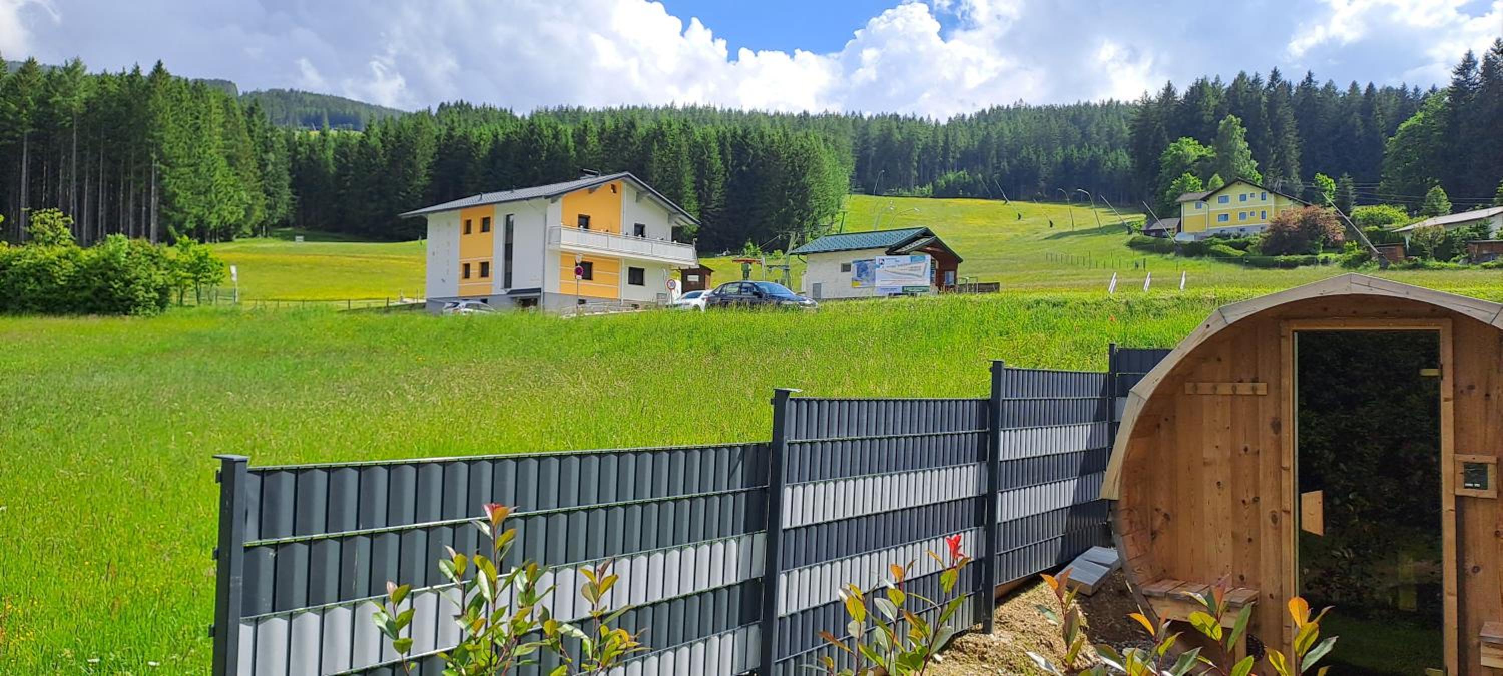 Chalet Stuhleckblick-Ferienhaus direkt an der Piste und mit eigener Sauna