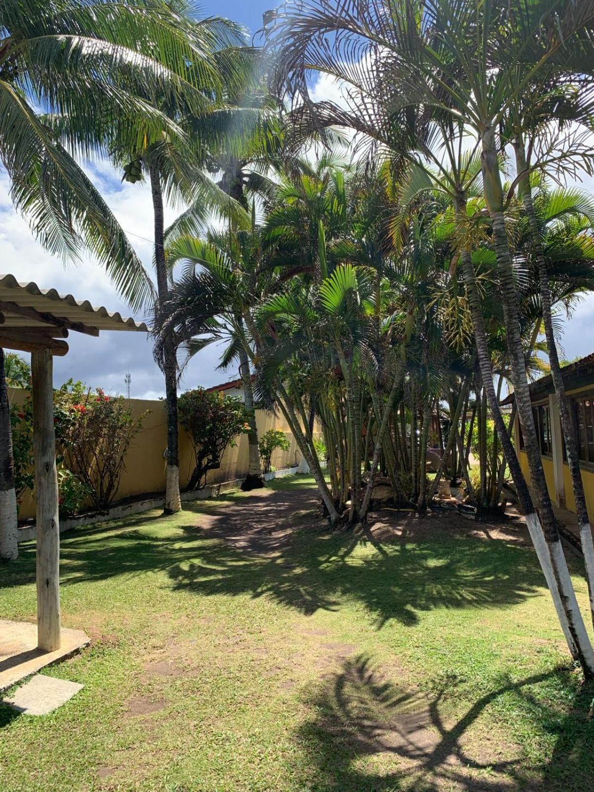 Casa da praia amarela