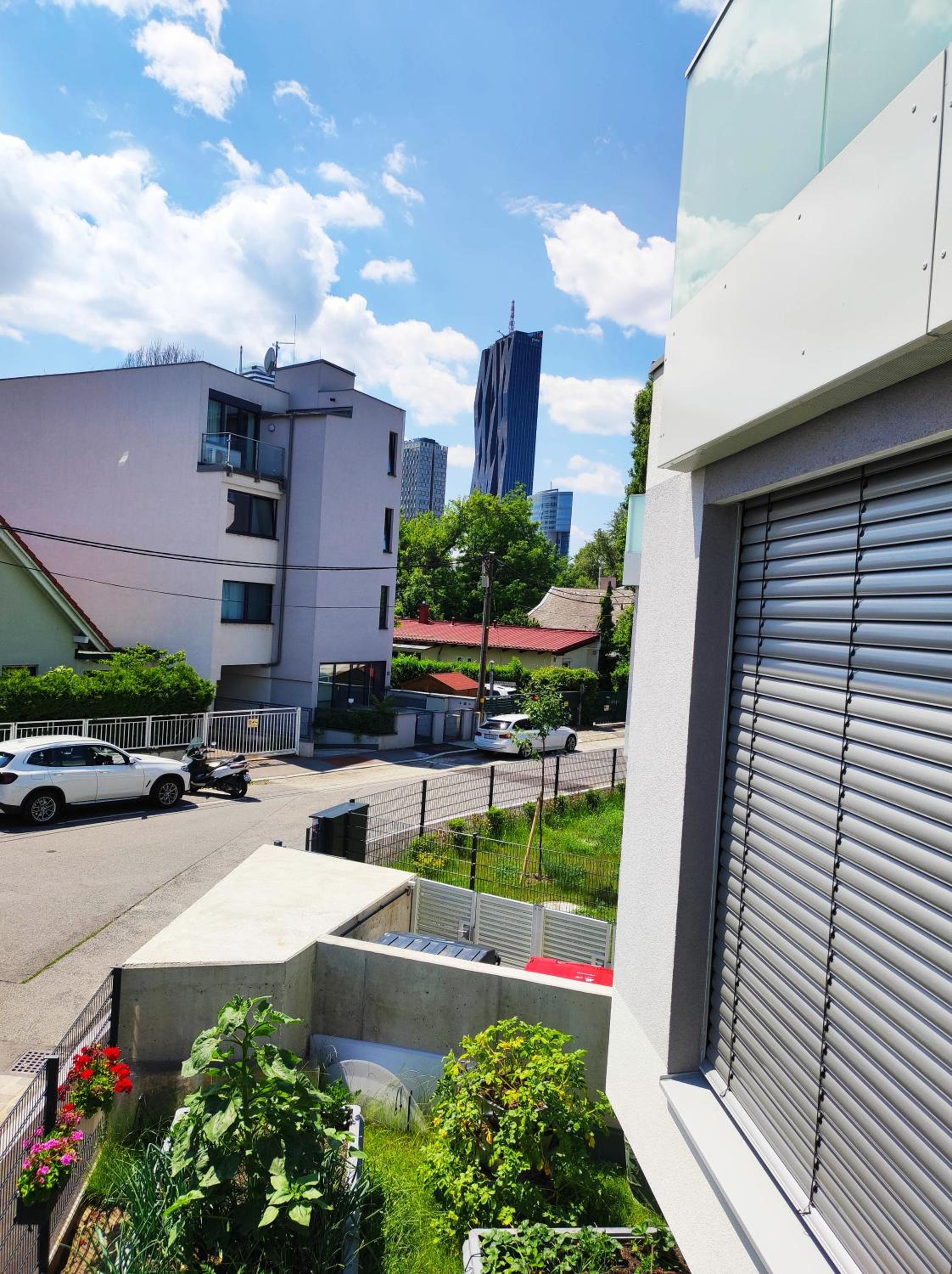 Roksox-home gegenüber des Vienna International Center und Kaiserwasser