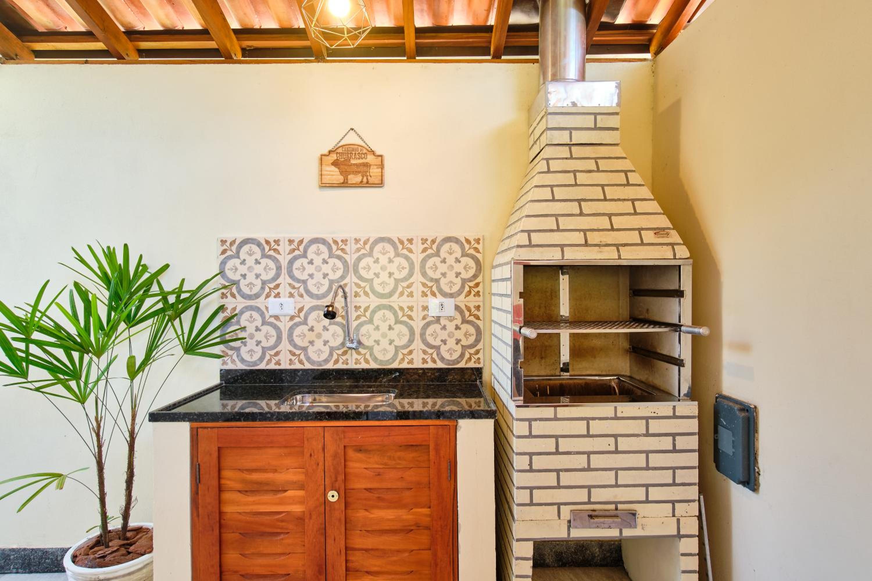 Casa das Aroeiras com ar condicionado