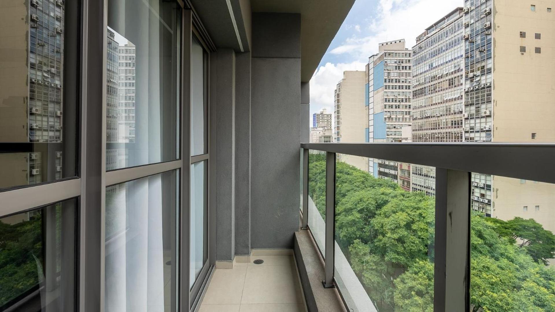 Studios modernos na Consolação, perto da Avenida Paulista.