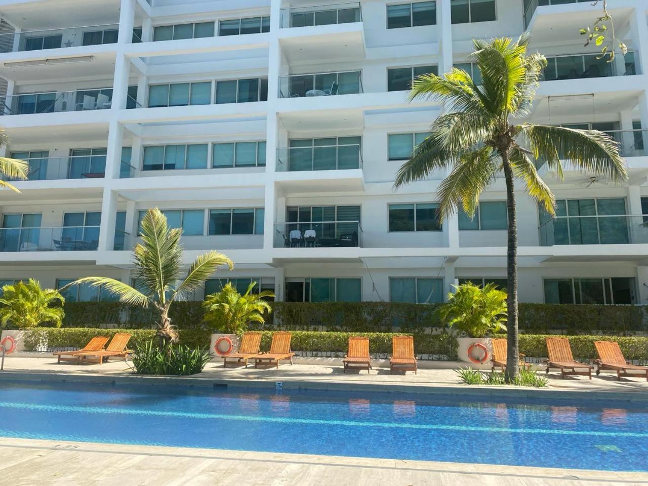 Cartagena Apartamento en Morros en Primera Linea de PLaya