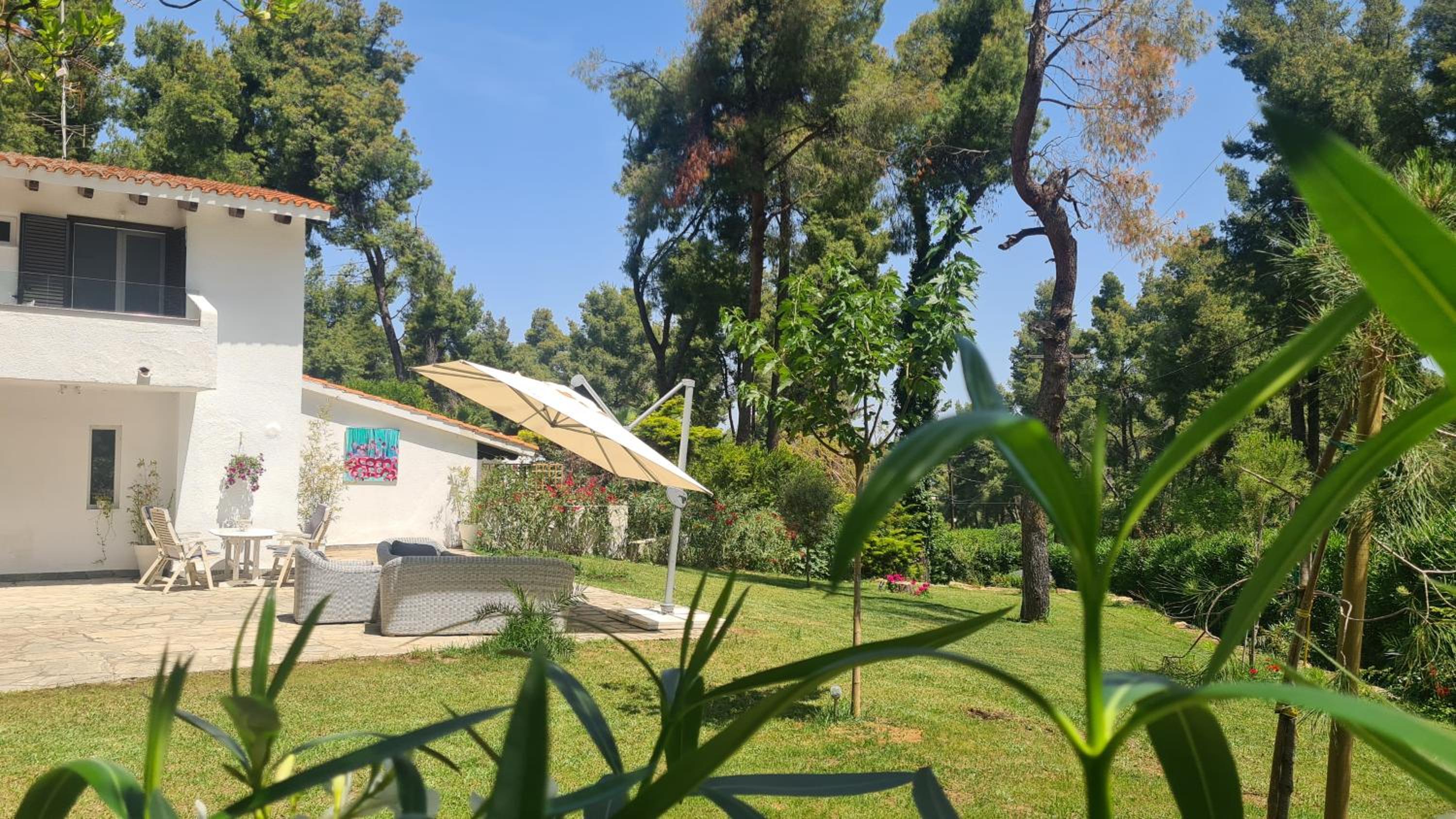 Sani Villa Olyvia view 2
