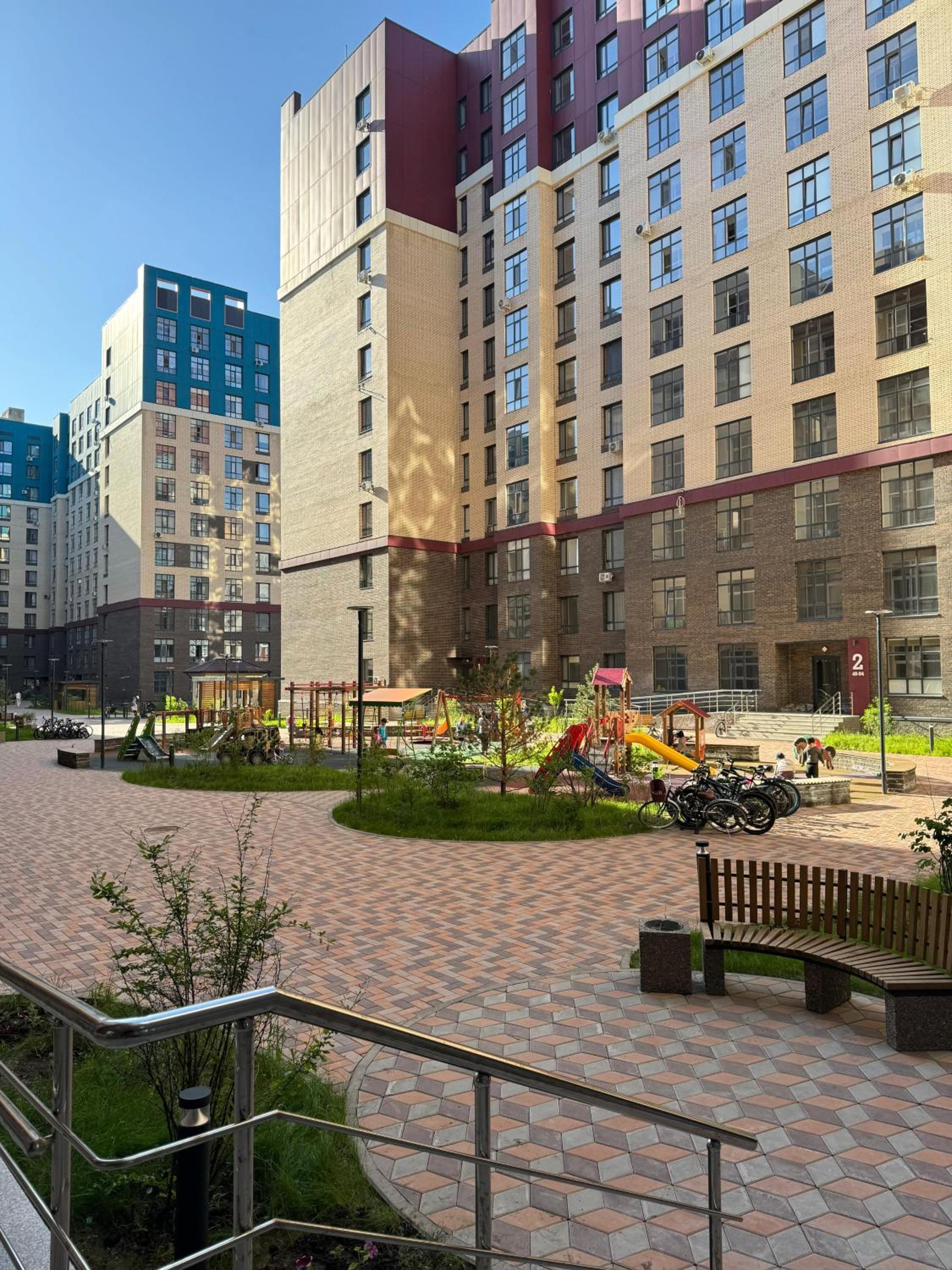 Apartment Grand Champion 1 room near Astana Arena, Barys Arena view 3