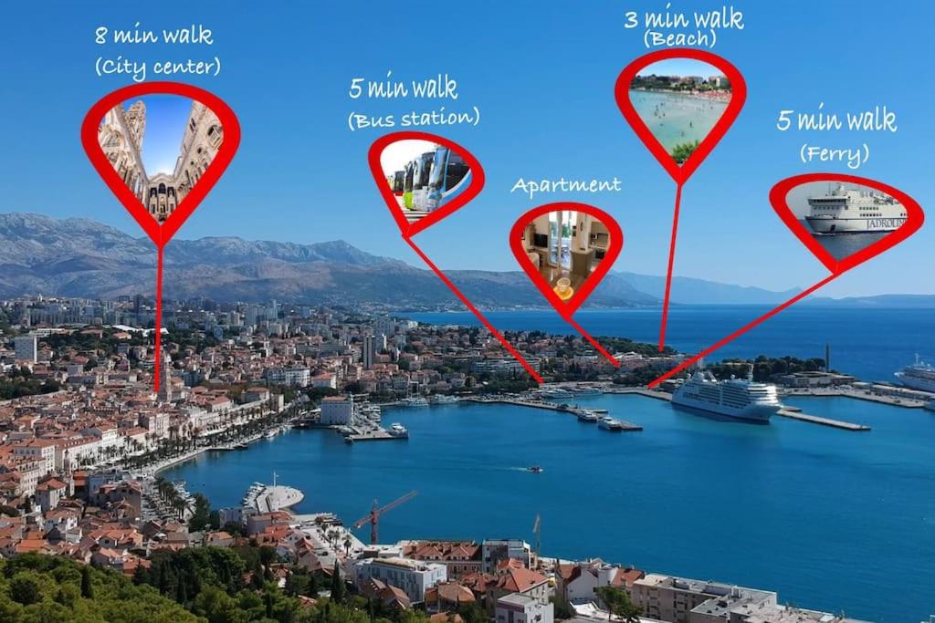 NEW! Carpe Diem 1,Split-Bacvice,free wi-fi, parking photo 4