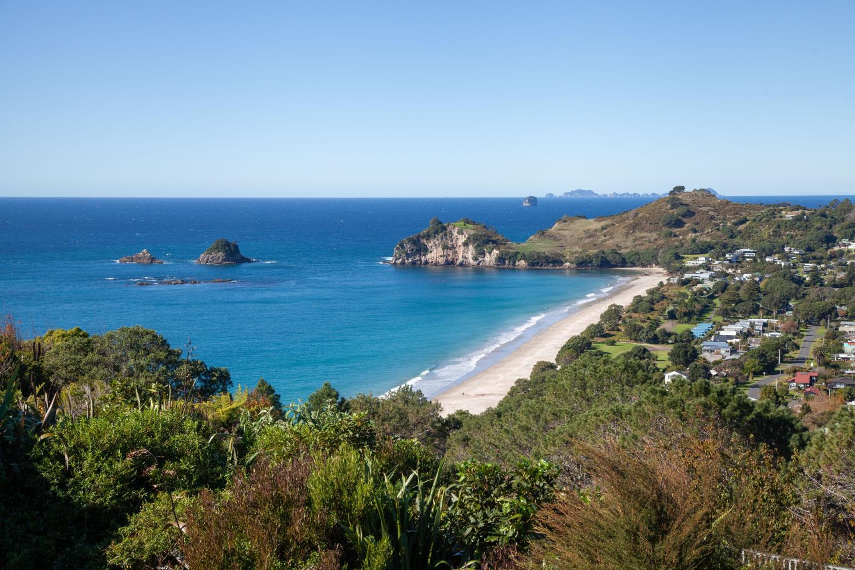 Cathedral cove and Sunrise view 2