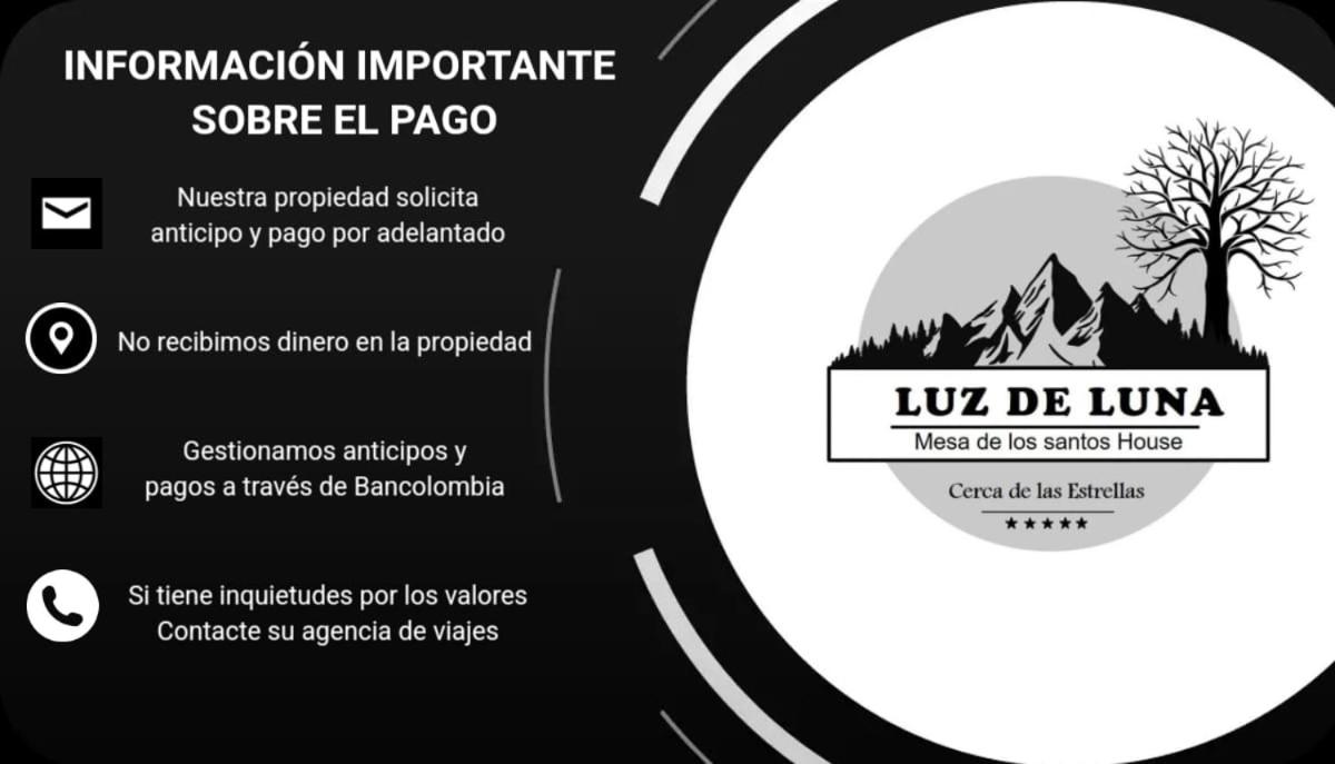 LUZ DE LUNA mesa de los santos house