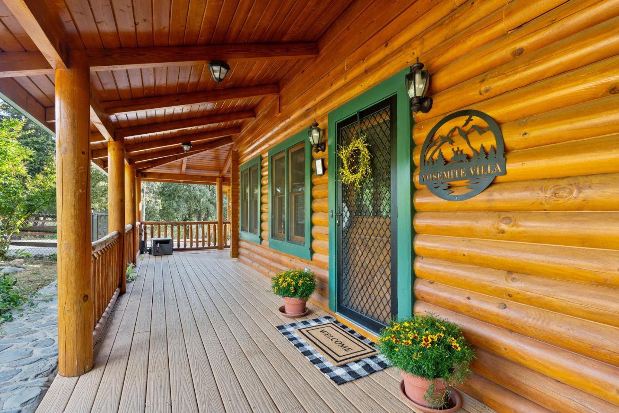 Yosemite Villa - log cabin with spectacular views & stargazing
