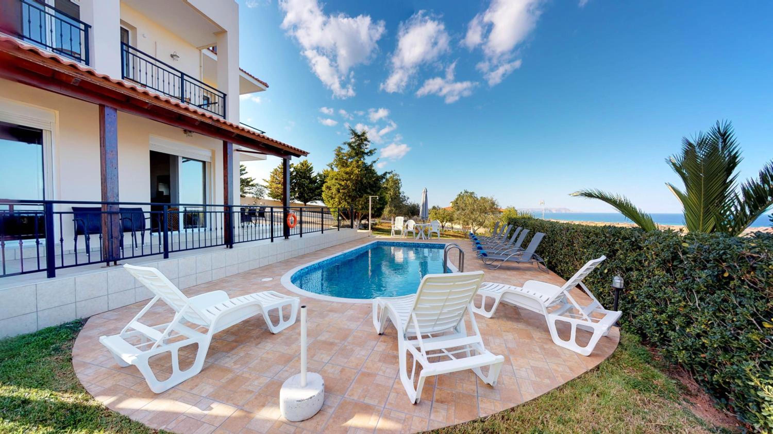Villa Angelika two-storey house with pool for 7