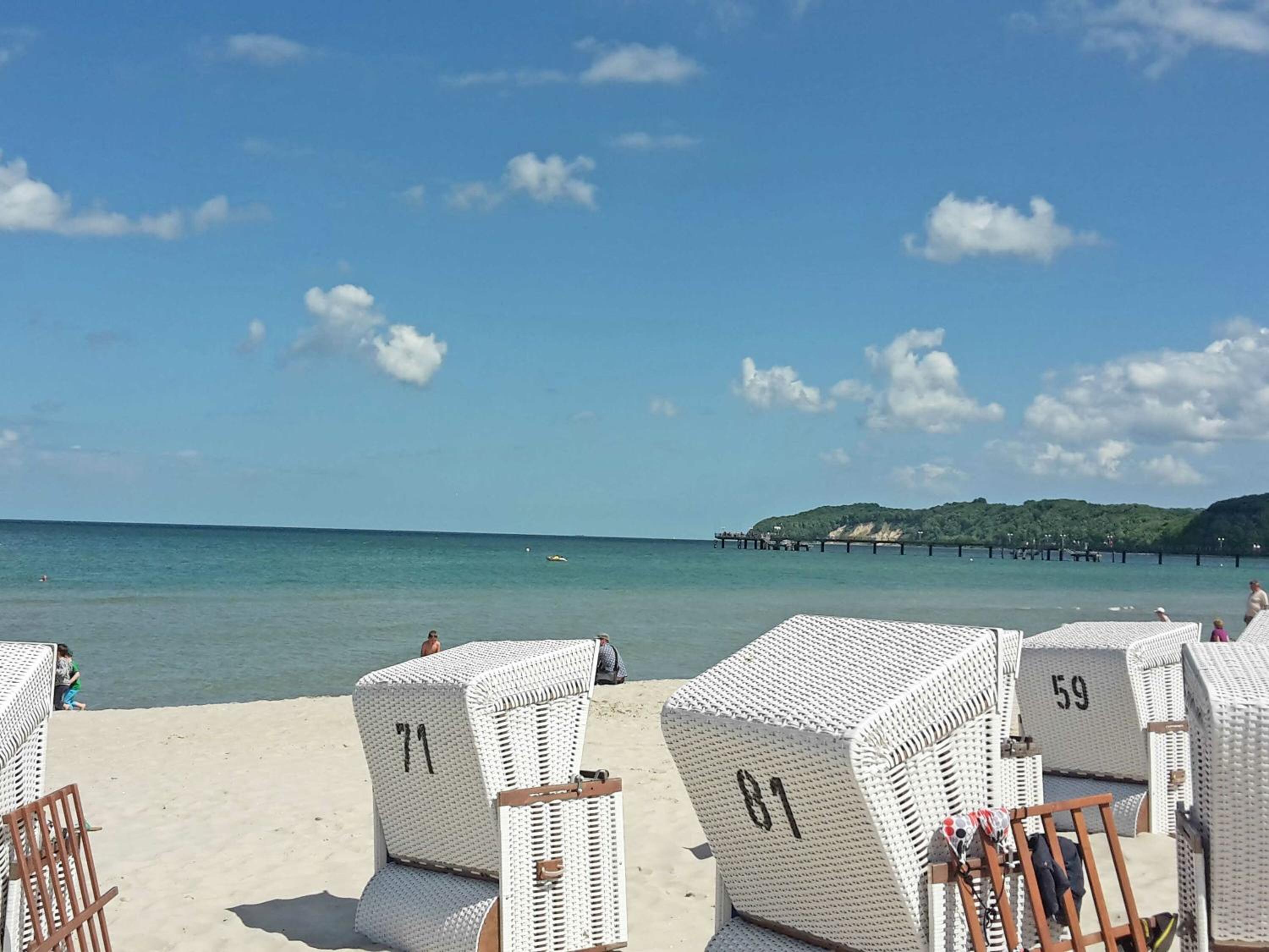 Strandhaus Seeblick - WG16 mit Meerblick view 2